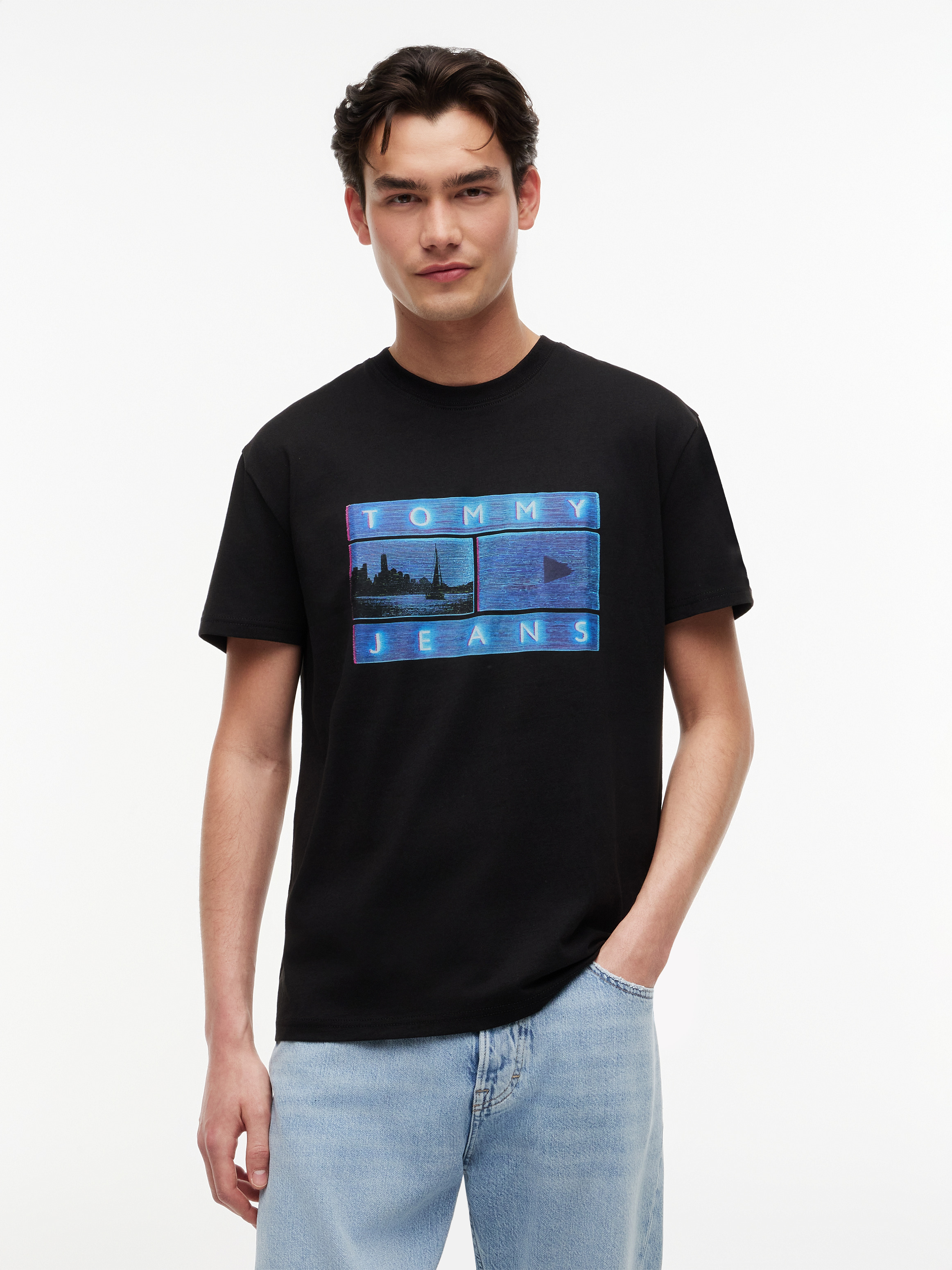 Shortsleeve Photo Flag Tee