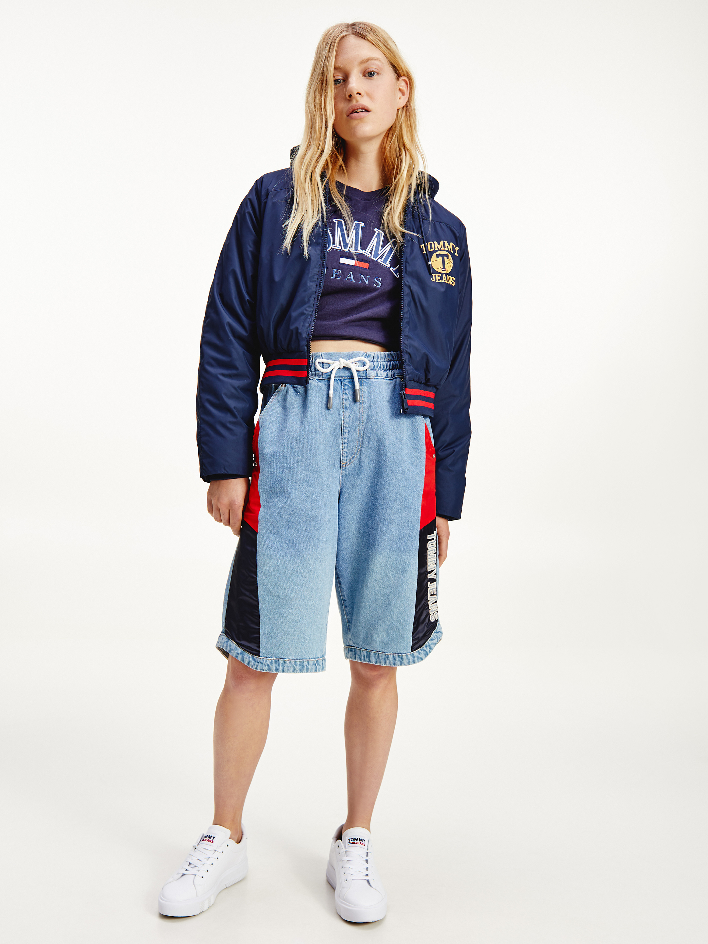 Detachable Hood Bomber Jacket | Jackets 