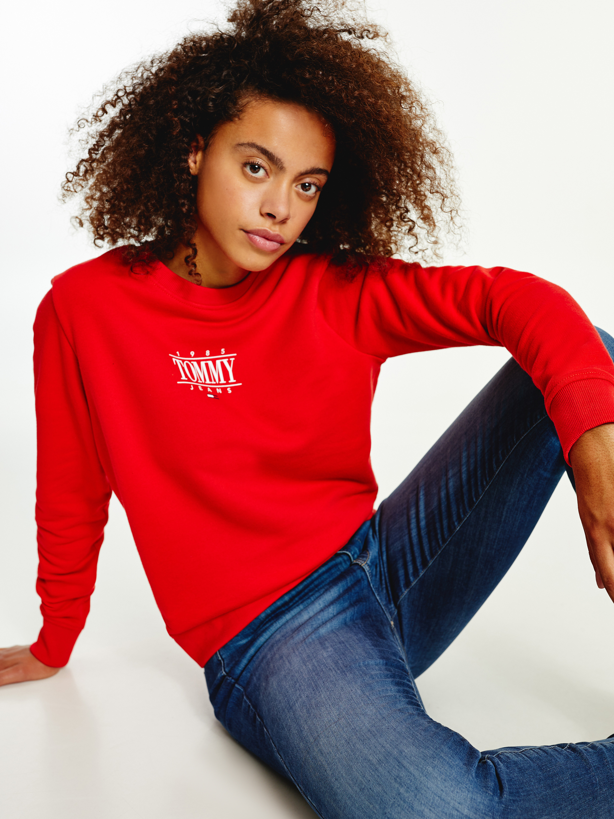 essential sweatshirt tommy hilfiger