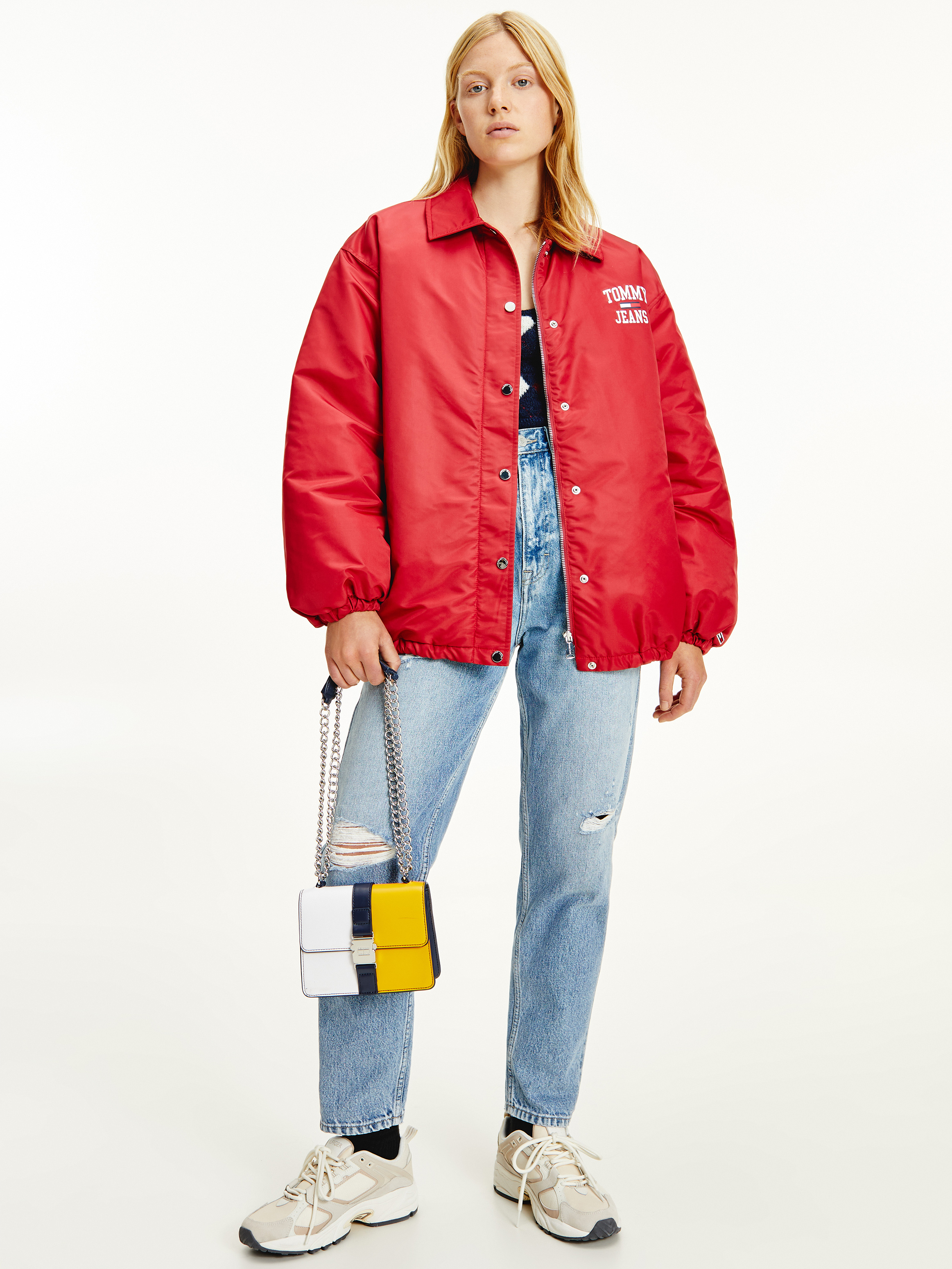 tommy coach jacket