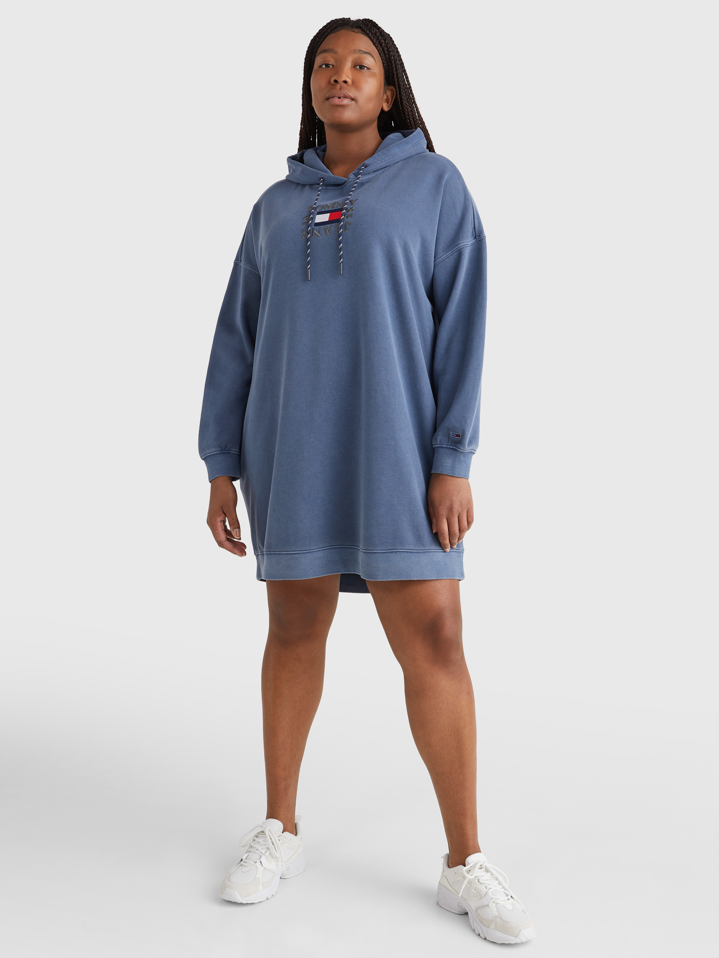 Tommy jeans hot sale hoodie dress