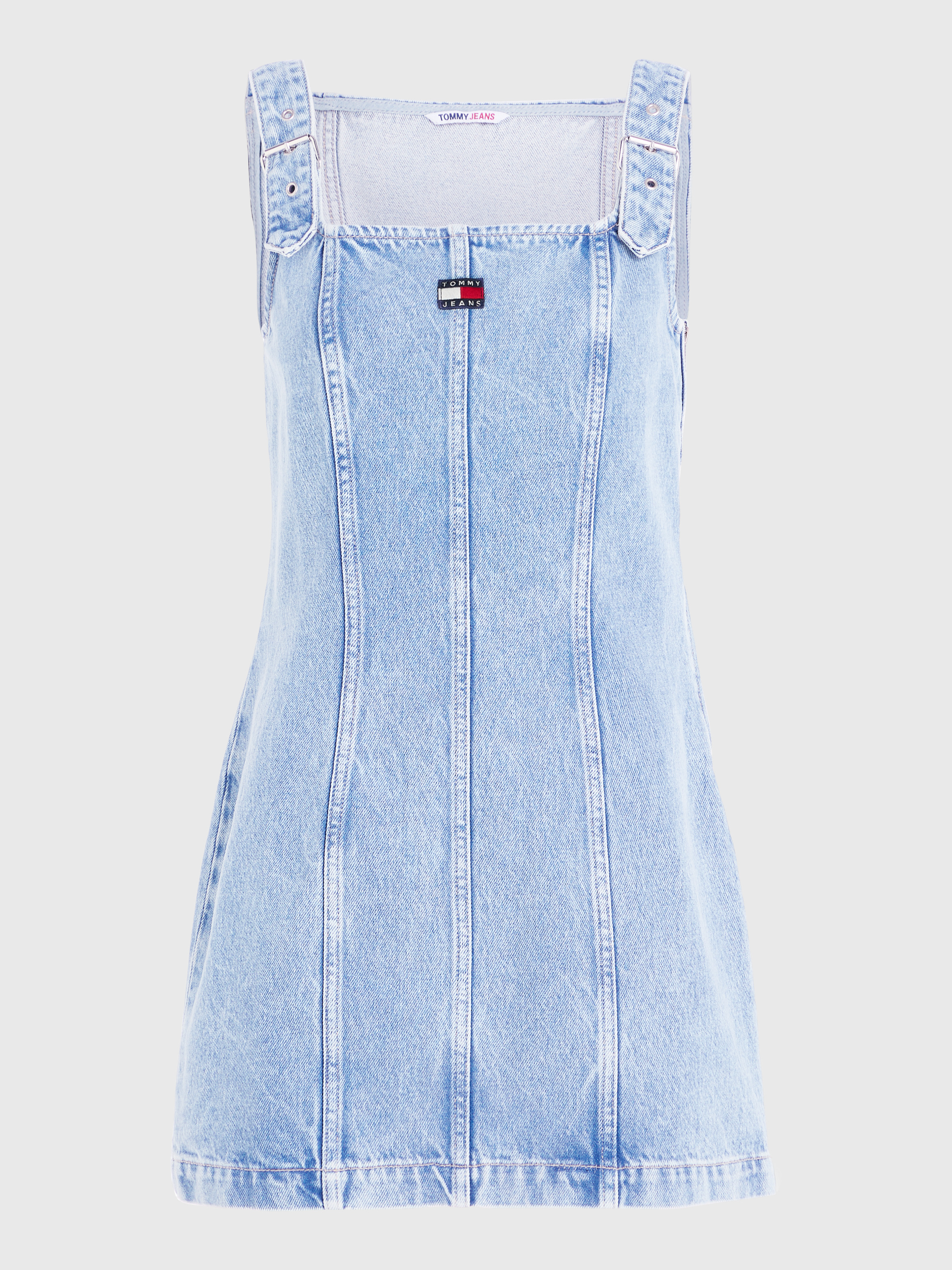  JEANS   Denim Buckle Strap Mini Dress デニム Women's Buckle Denim Mini Dress | Rock & Roll Denim