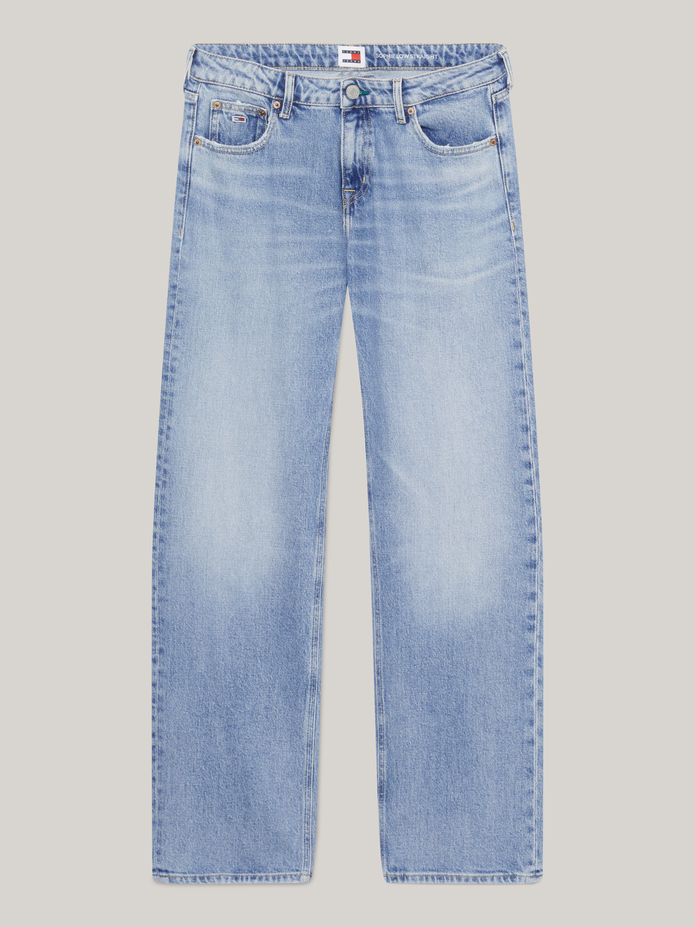 Sophie Low Rise Straight Faded Jeans | Jeans | Tommy Jeans