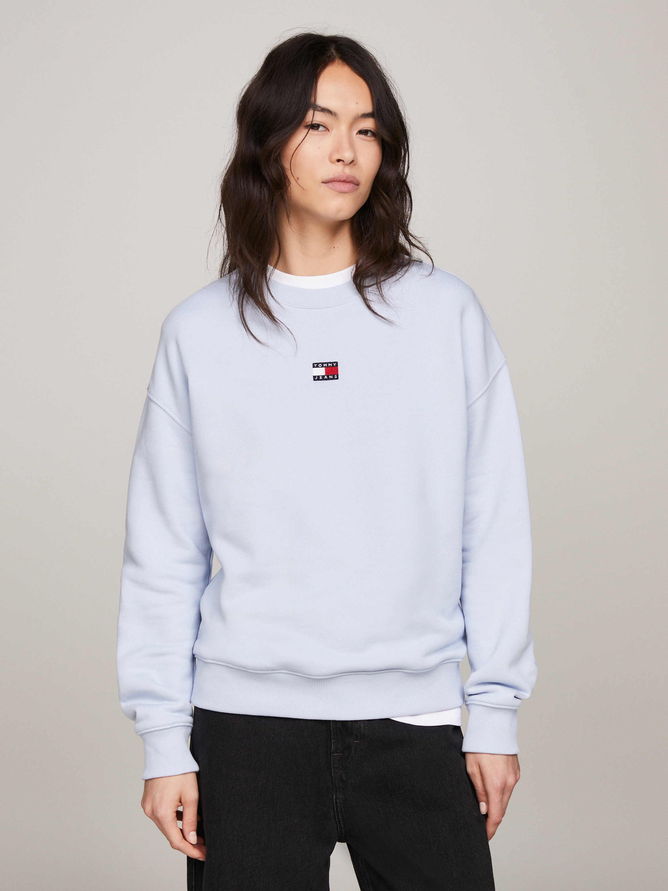Womens tommy jeans sweatshirt discount