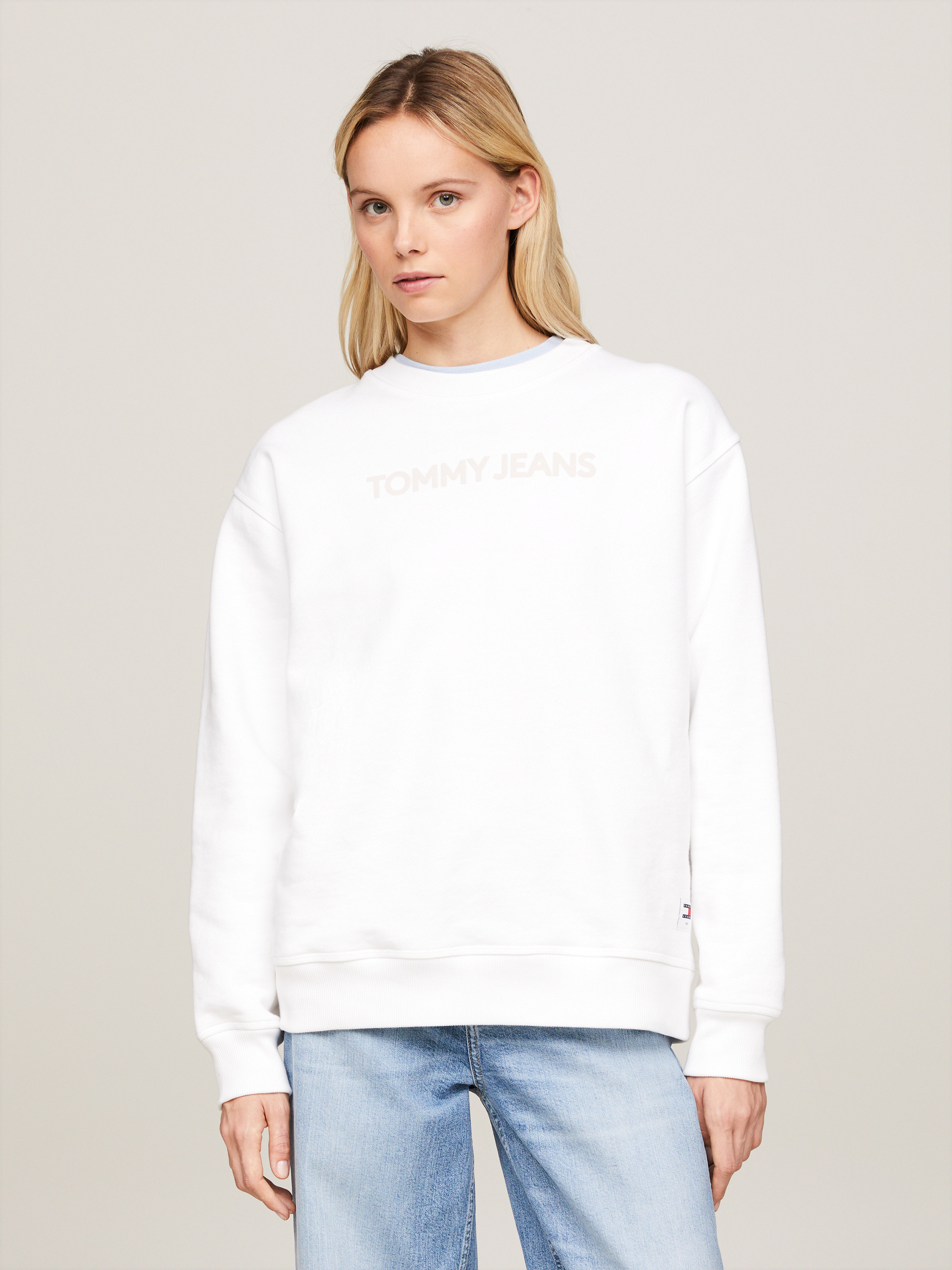 Tommy jeans classic crew neck sweatshirt sale