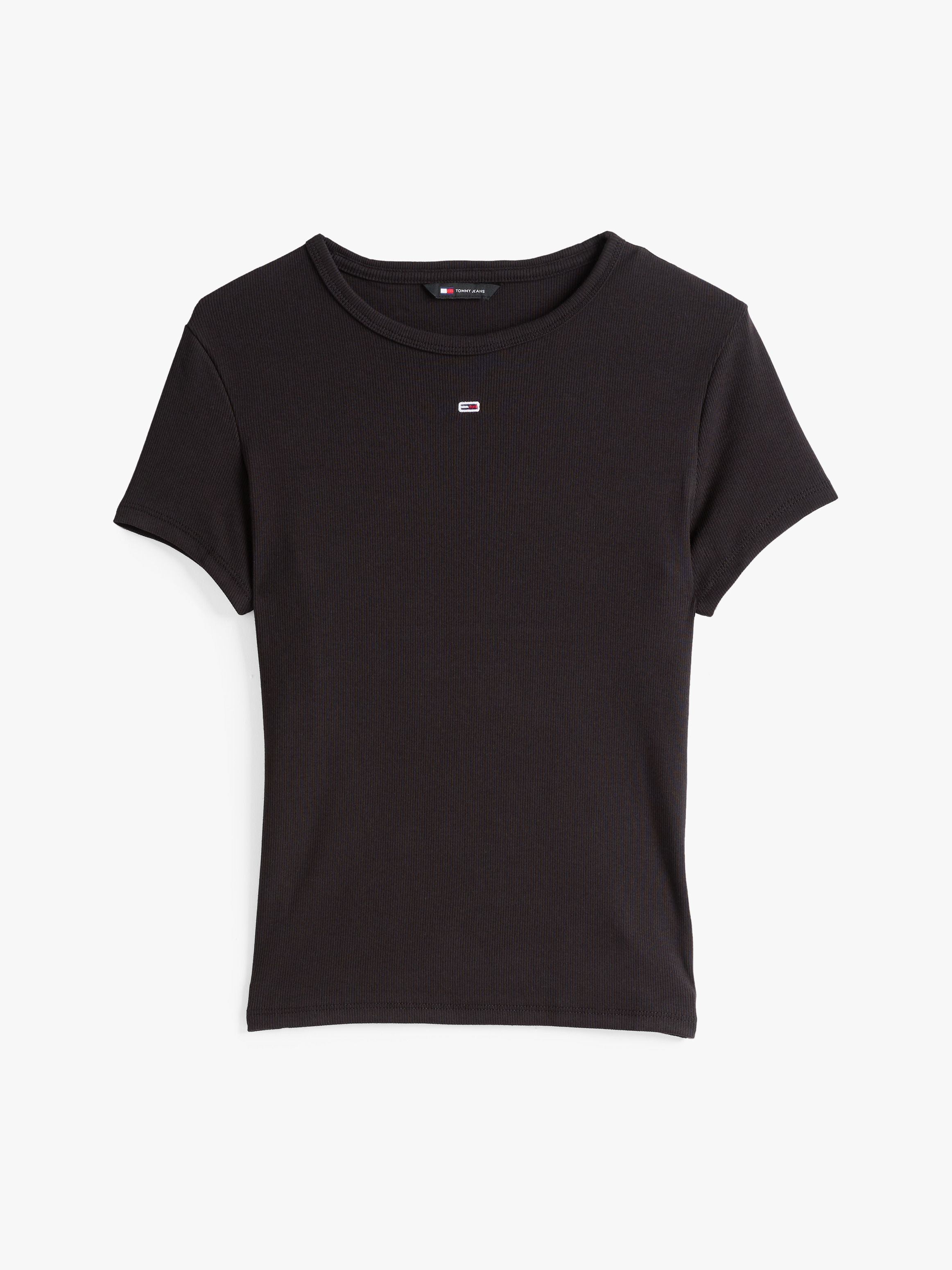 【 JEANS】★SLIM ESSENTIAL RIB TSHIRT★正規品★ Slim Essential Rib Tee |T-Shirts | Tommy Jeans