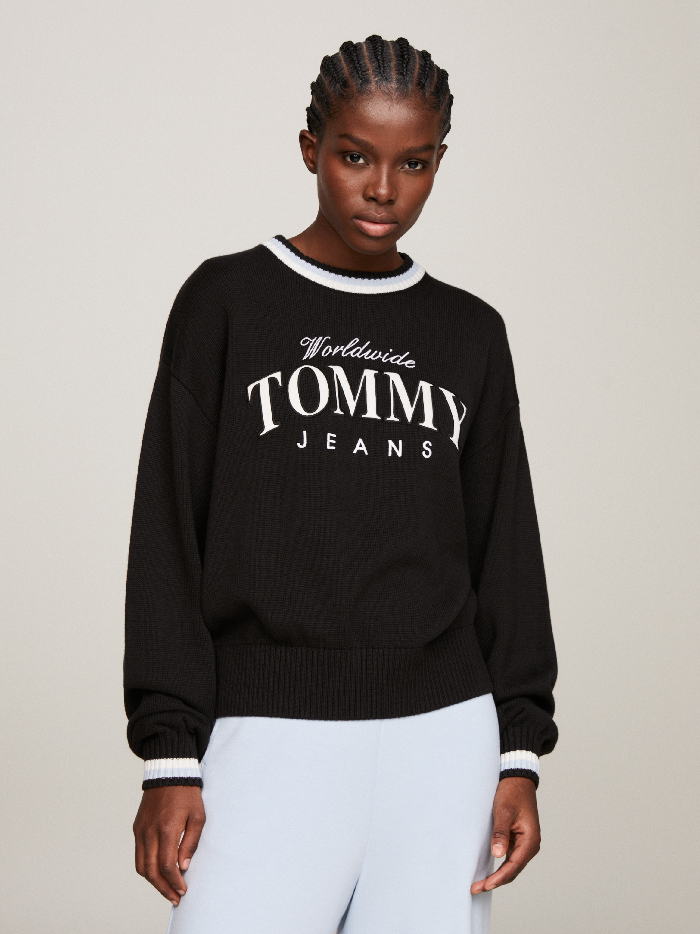 Tommy jeans jumper clearance sale