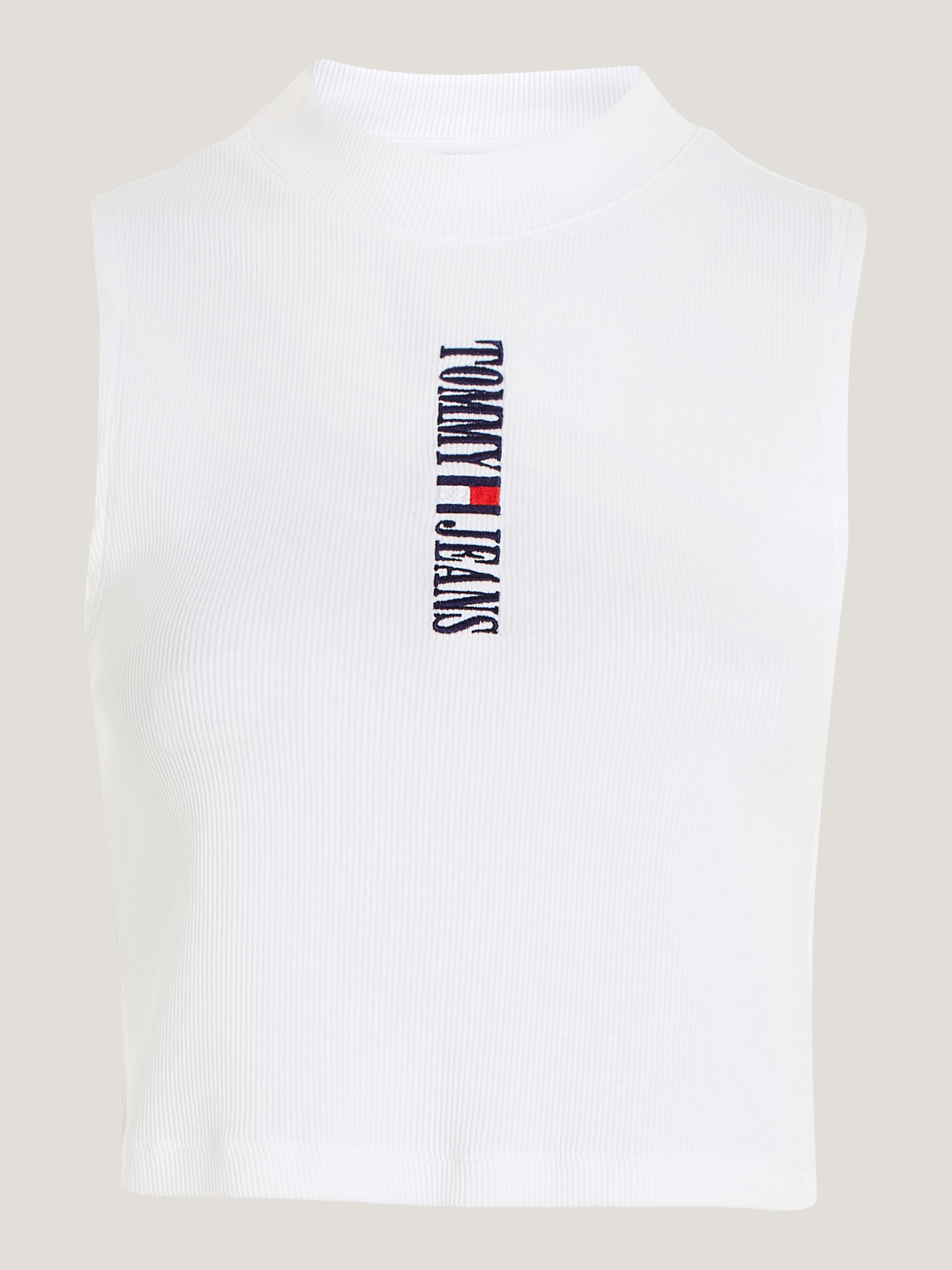 Archive Logo Cropped Tank Top Tops Tommy Jeans