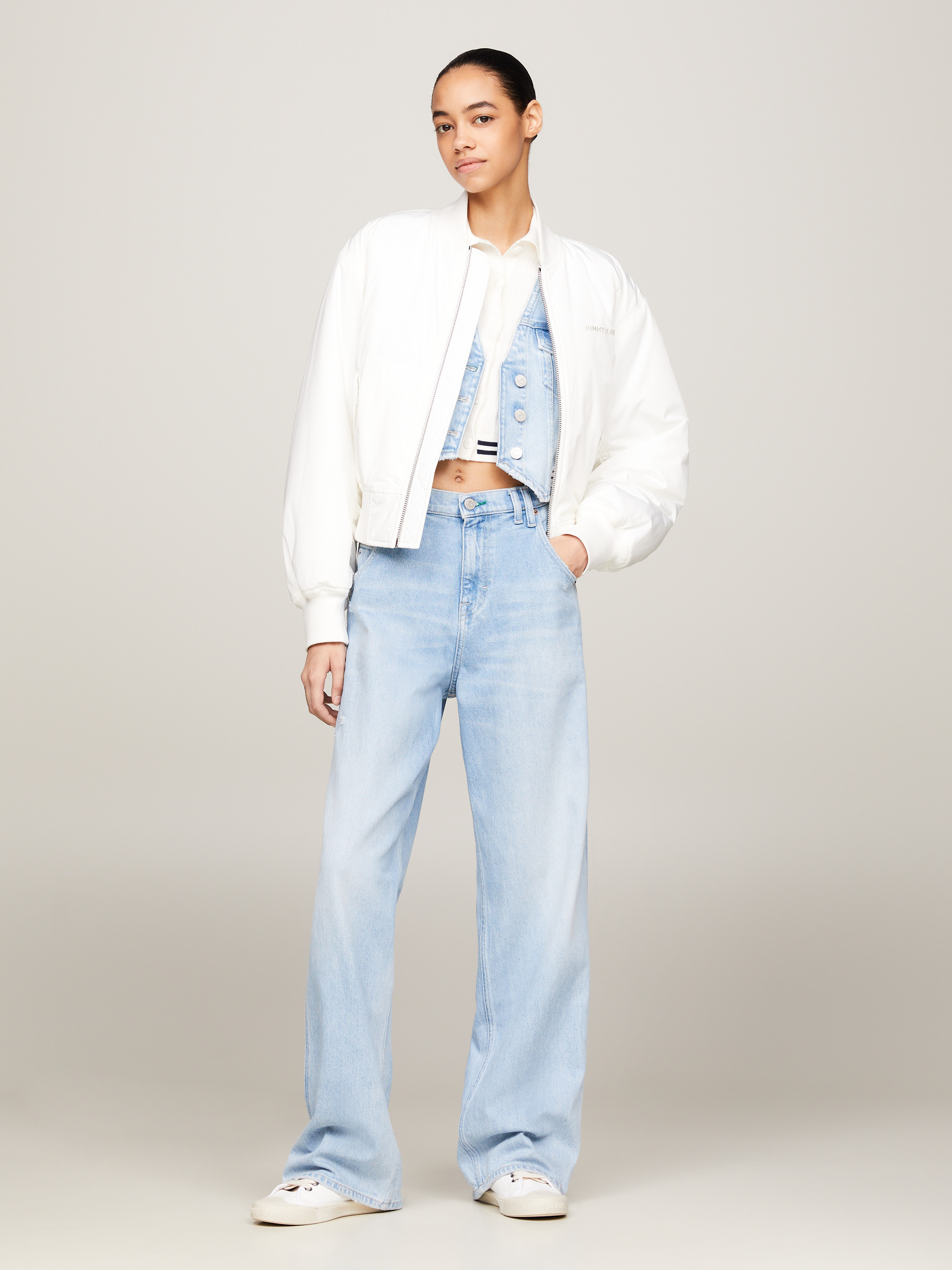 ドゥーズィエムクラス　loose jeans everyday l like Classics Daisy Low Rise Mom Baggy Distressed Jeans | Jeans | Tommy