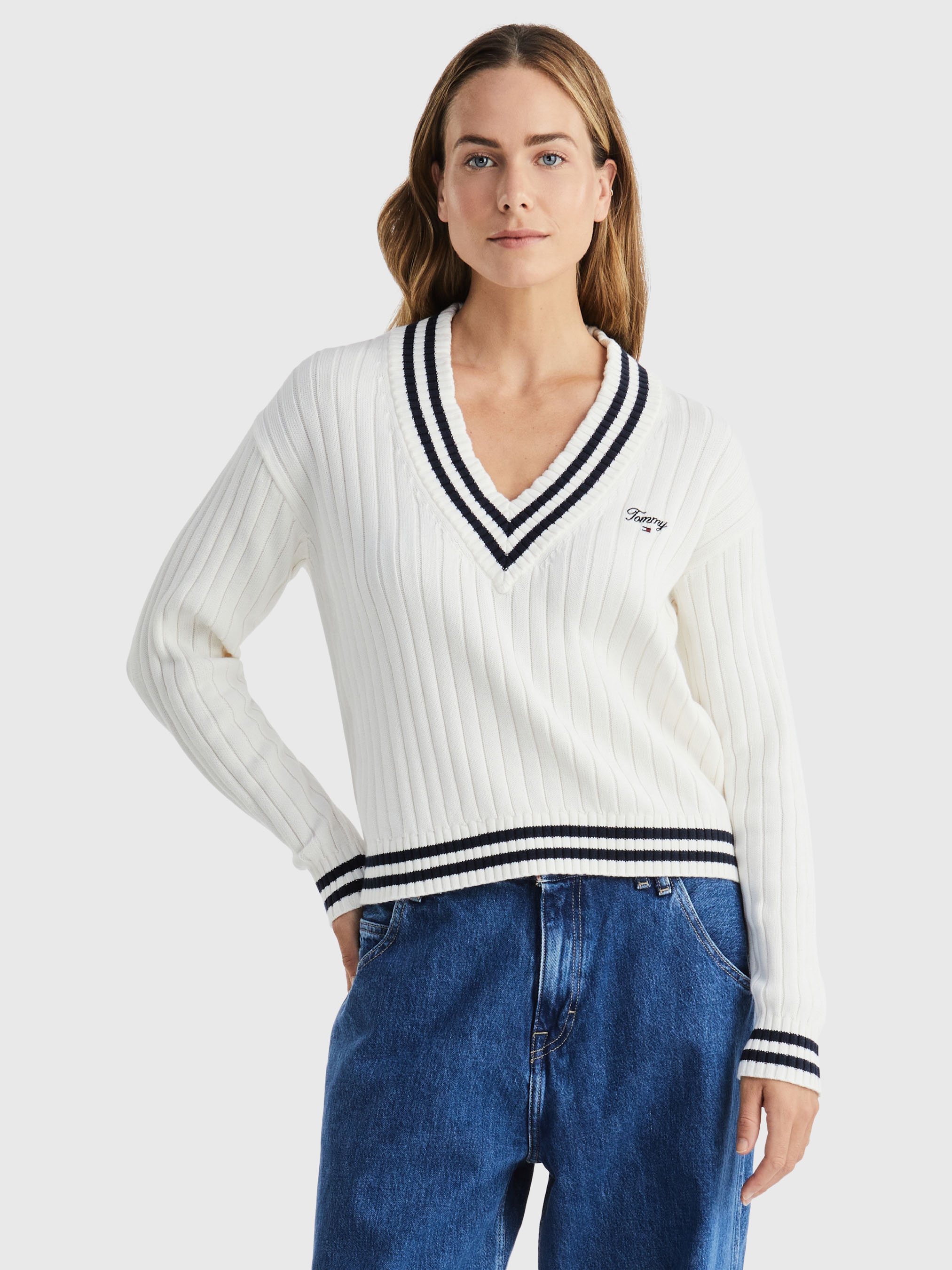 【DISCERNMENT】Tomboy Stitch High Neck Jumper DISCERNMENT】Tomboy Stitch High Neck Jumper