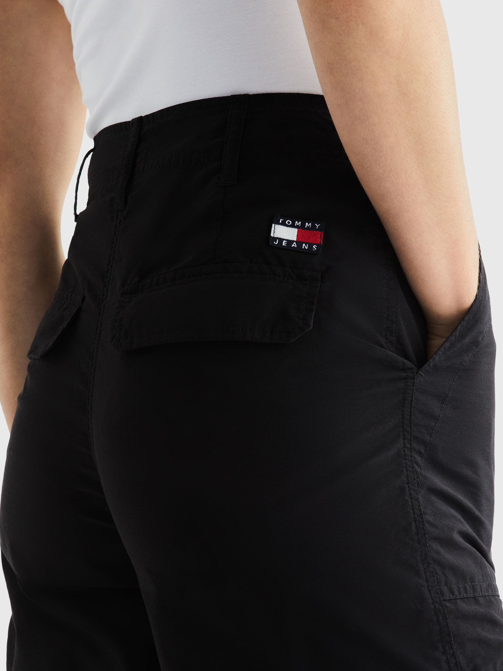 Harper High Rise Mom Cargo Trousers Pants Tommy Jeans