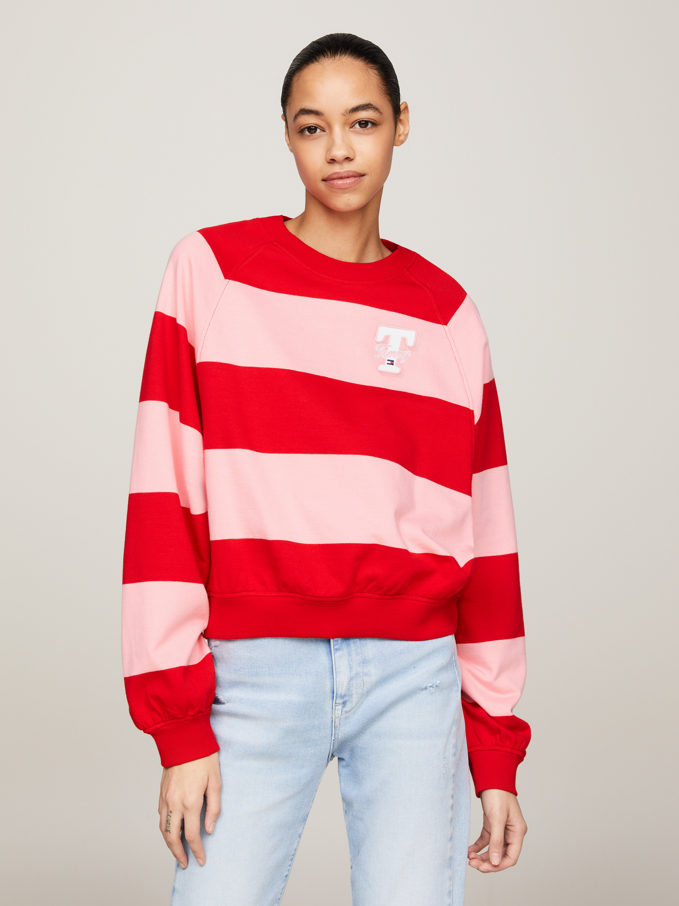 Tommy jeans striped hoodie fashion