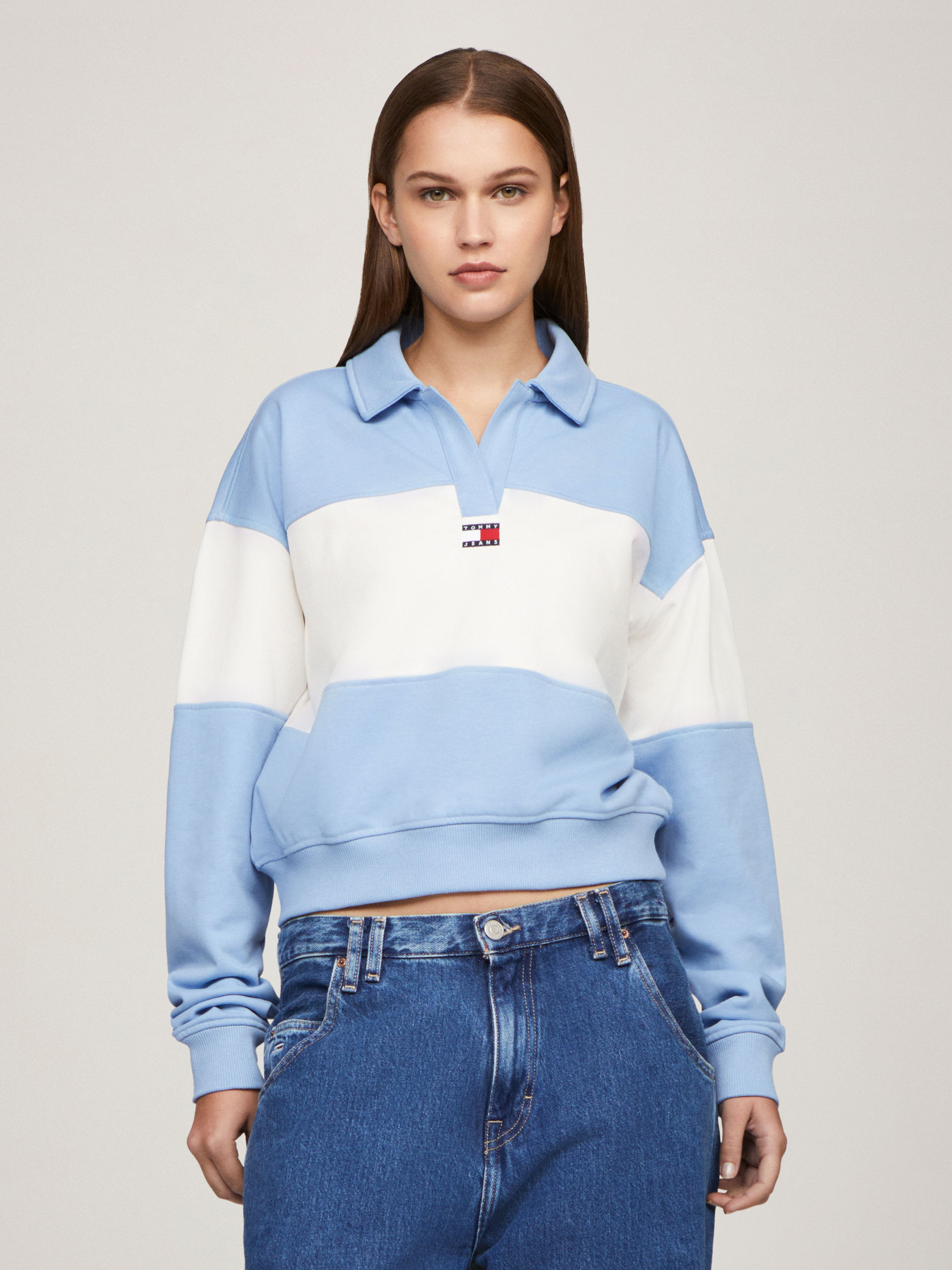 Colourblock Badge Sweatshirt | Sweatshirts & Hoodies | Tommy