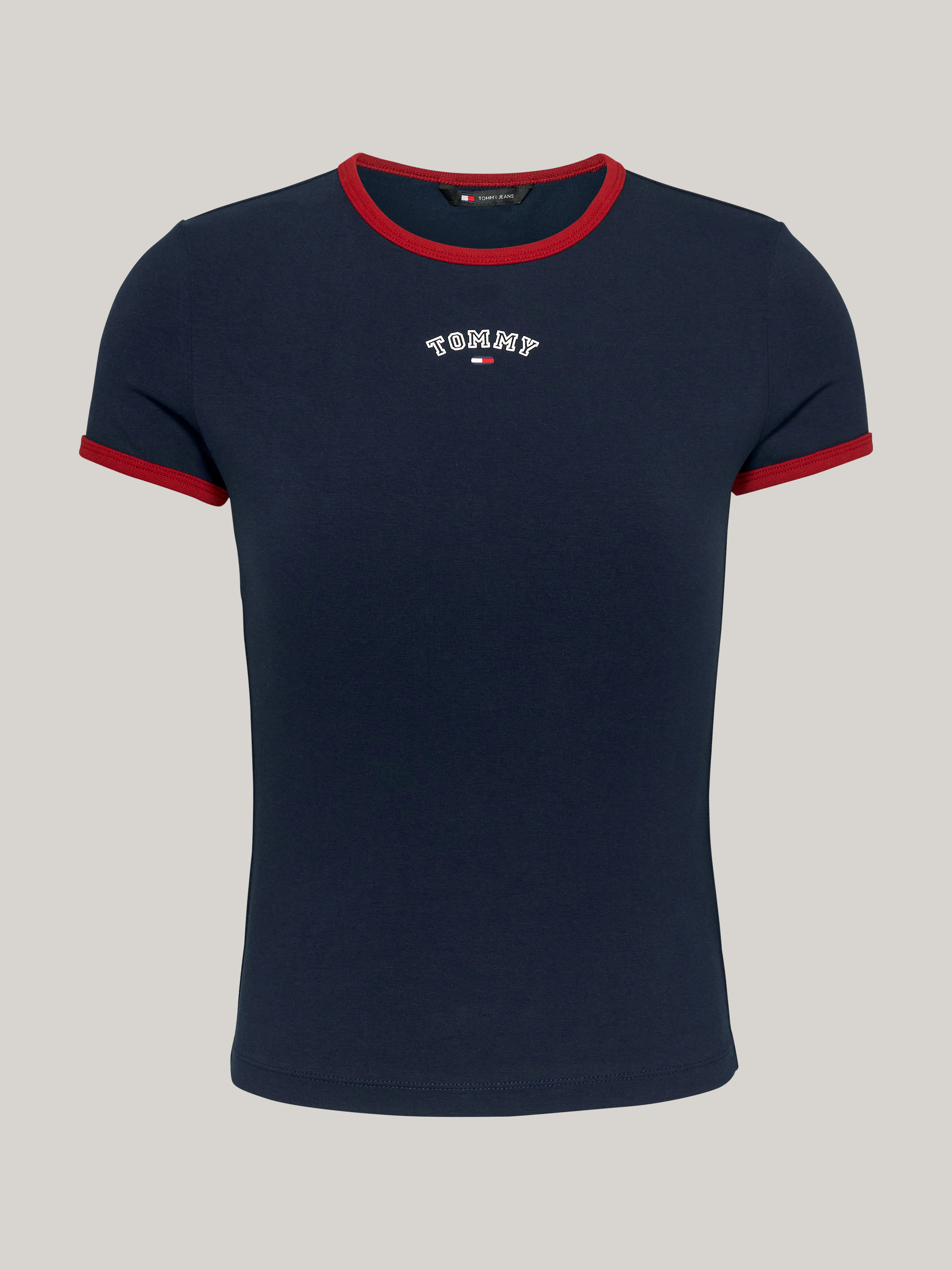 売れ筋商品|||トミーヒルフィガー Tシャツ レディース トップス VARSITY CREST TEE - Print T-shirt - dark night navy Tommy Jeans VARSITY CREST TEE - Print T-shirt - dark night