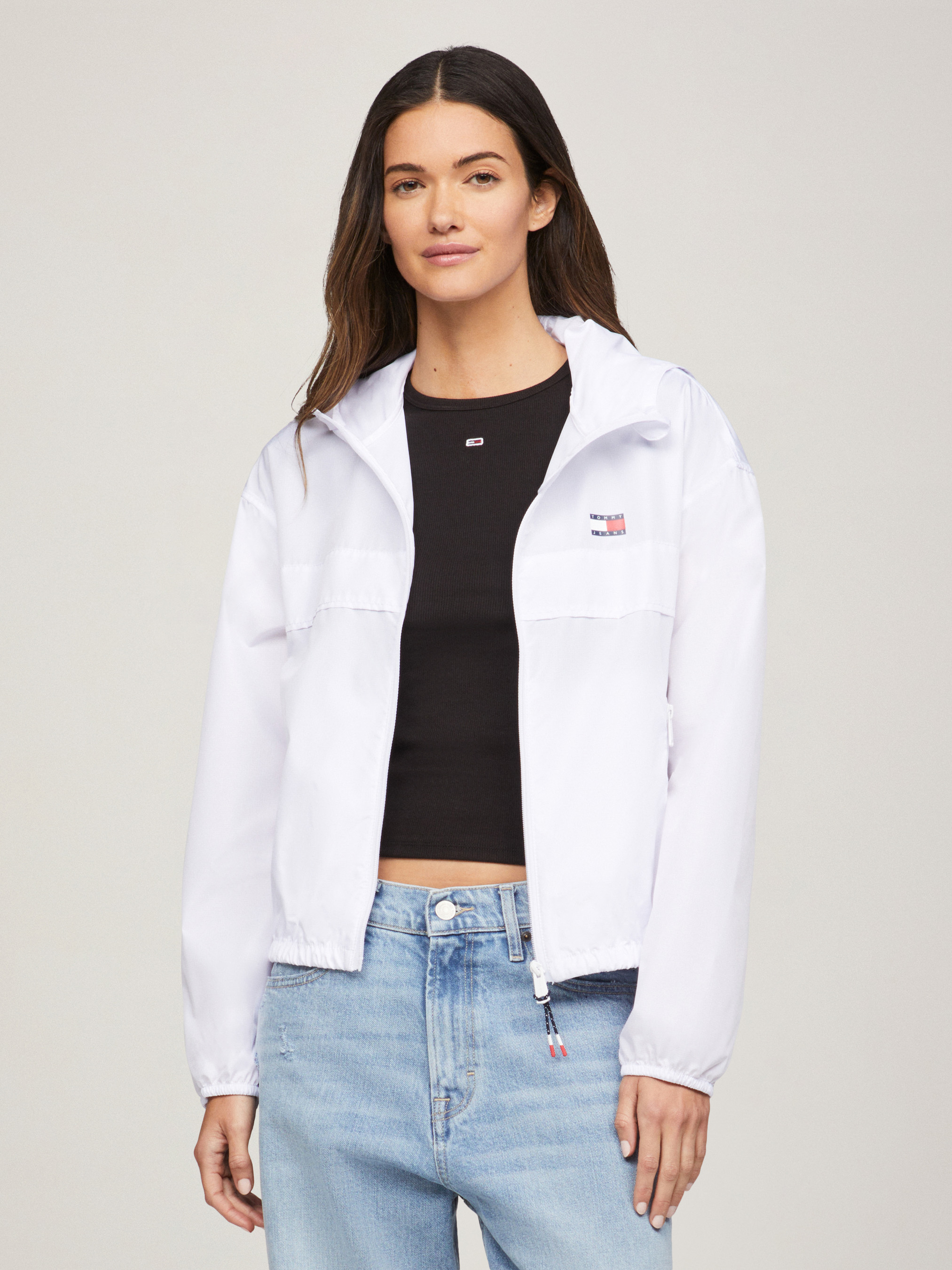 Windbreaker jean jacket sales