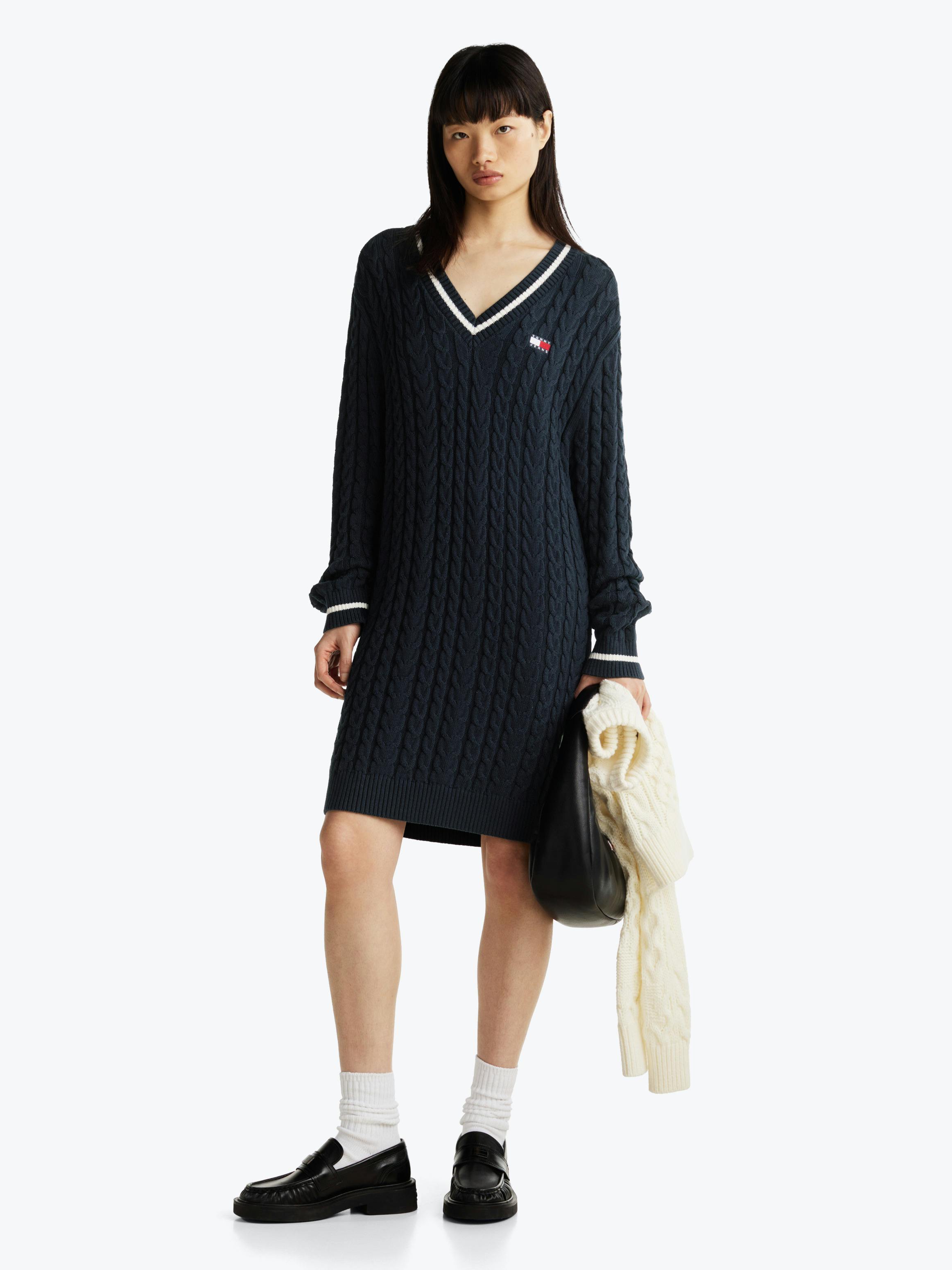 knit princess dresses Princess Polly Women's Sonelle Long Sleeve Knit Minidress - Brown main image 1