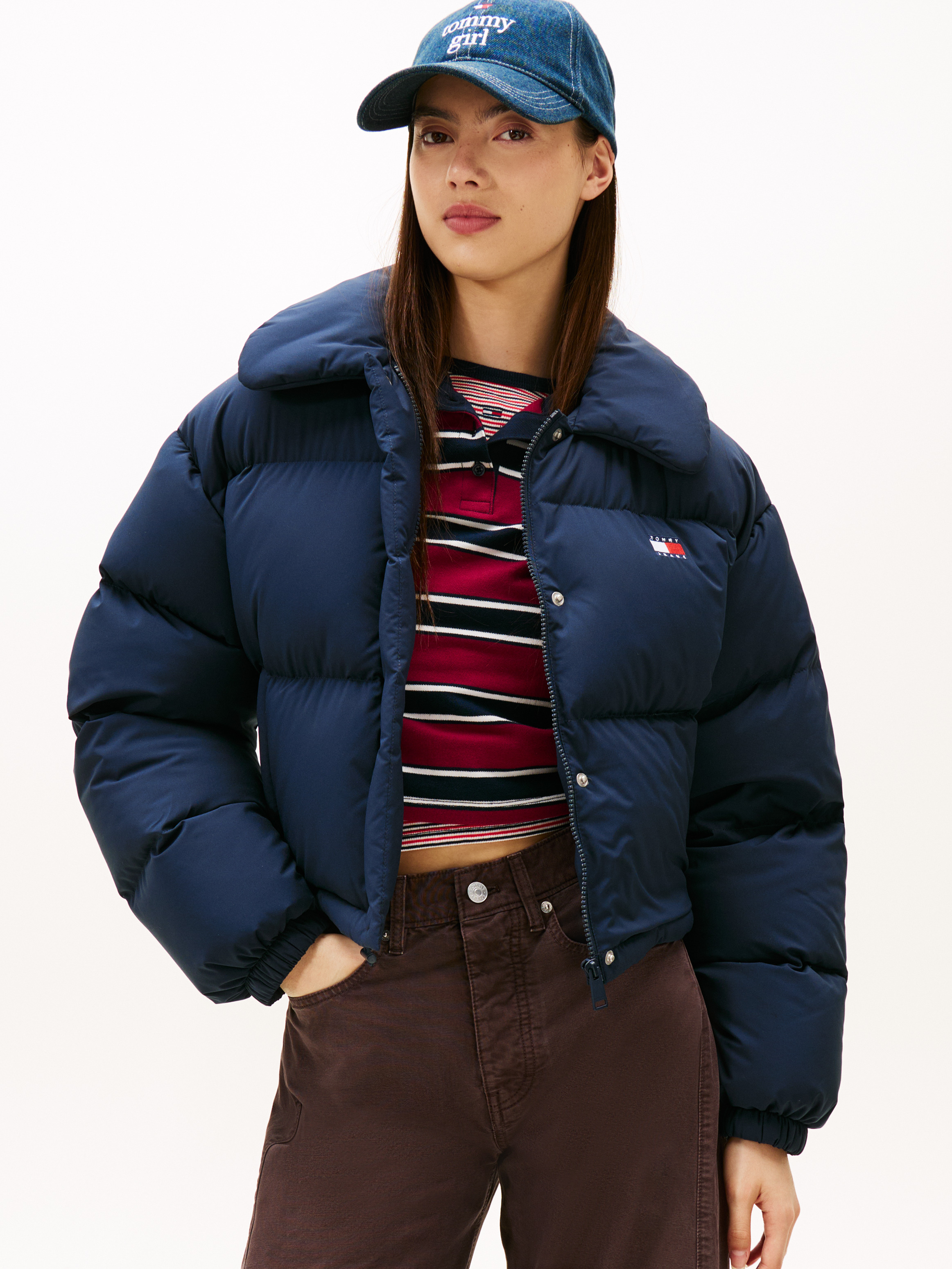 Tommy Badge Down Puffer Jacket