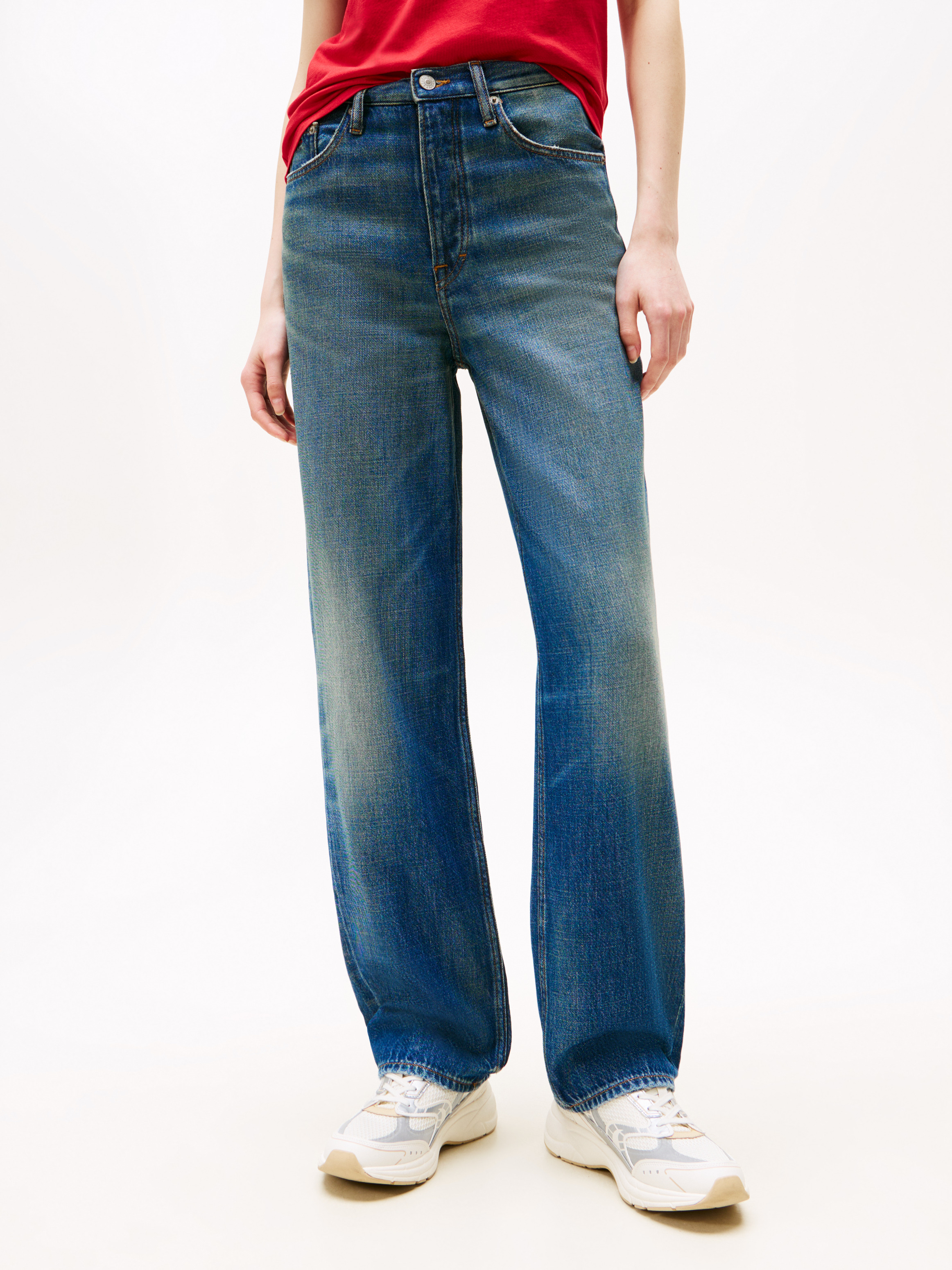 Layla High Rise Slim Straight Jeans