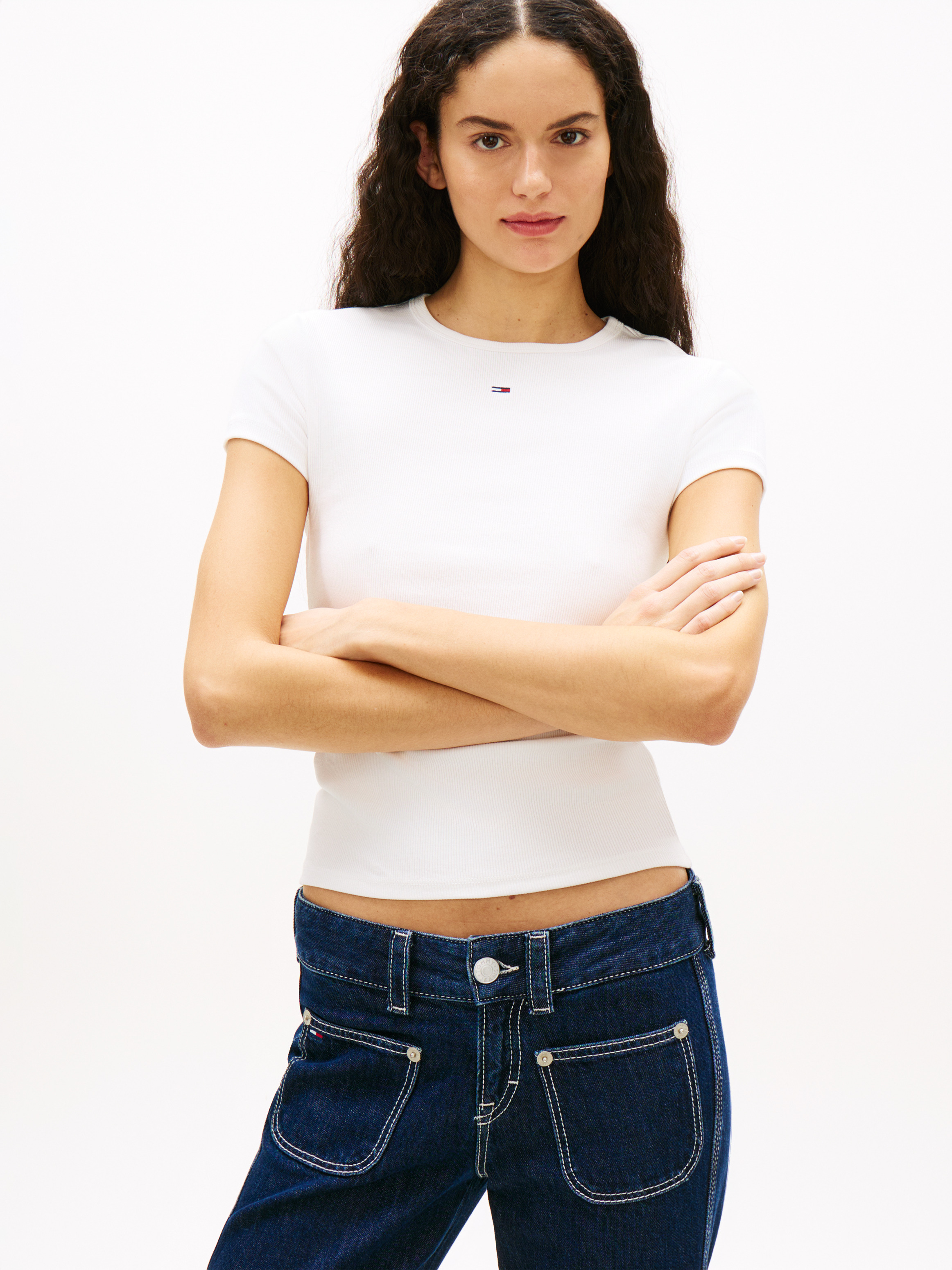 2 Pack Essential Rib Tees