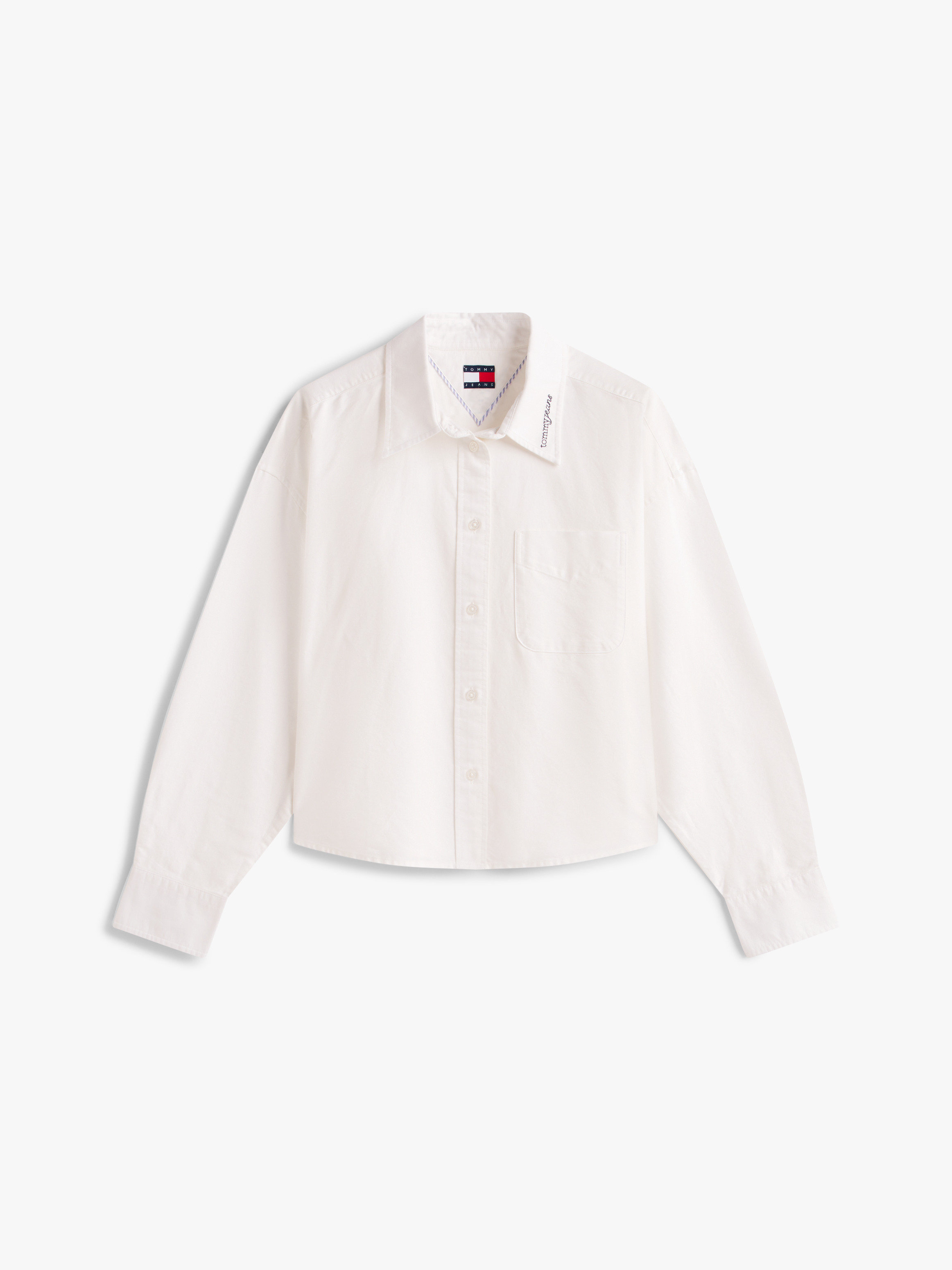 Cropped Oxford Shirt | Shirts | Tommy Jeans