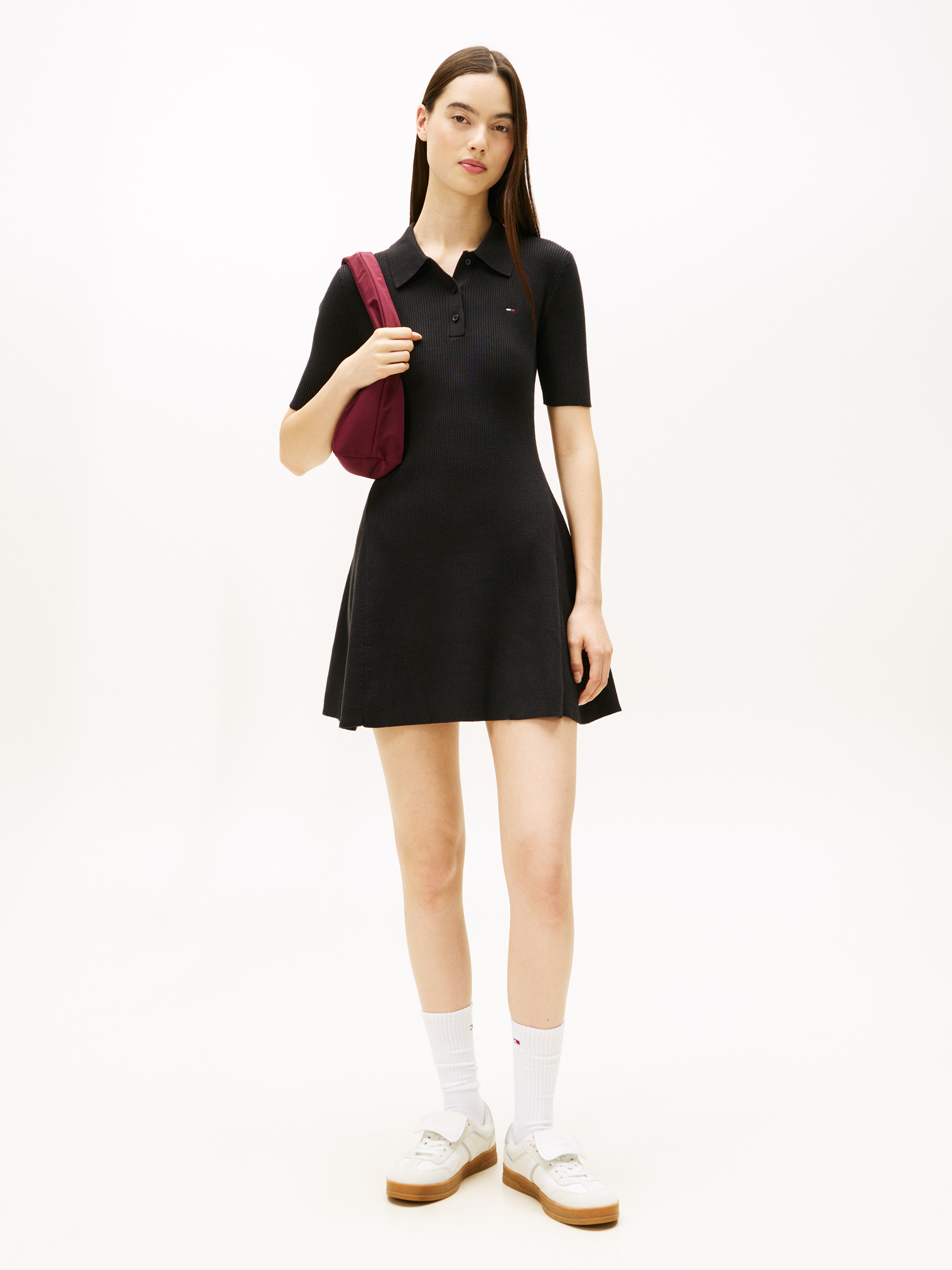 Mini Polo Jumper Dress