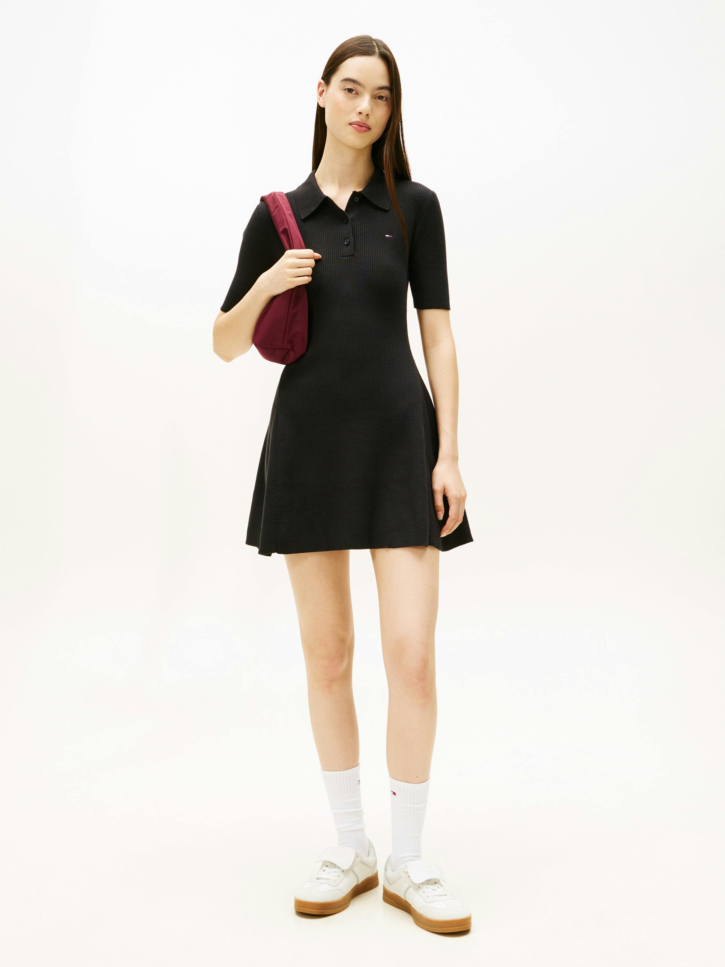 Mini Polo Jumper Dress | Dresses | Tommy Jeans Mini Polo Jumper Dress | Dresses | Tommy Jeans