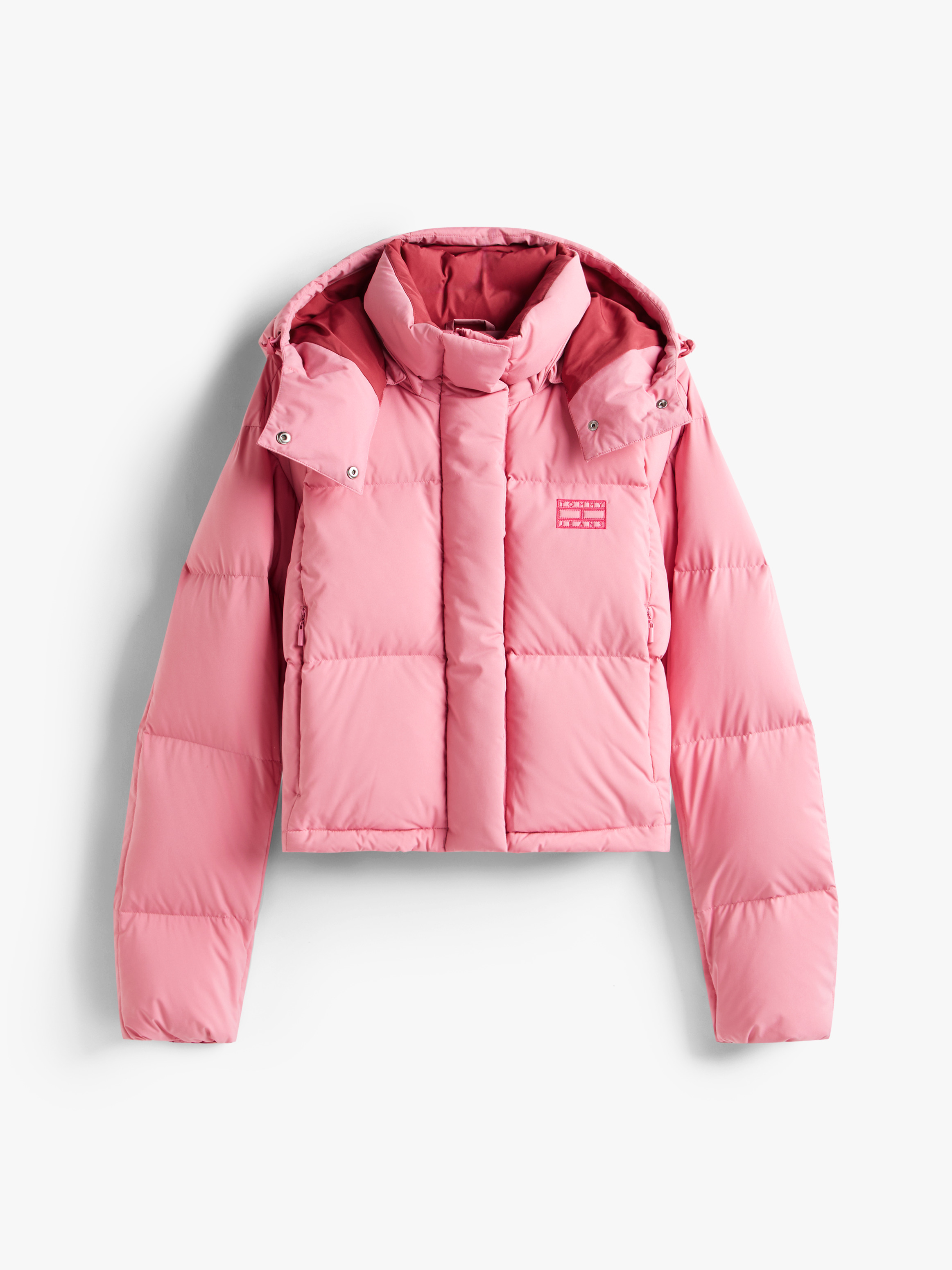 Down Cropped Alaska Puffer Jacket | Coats & Jackets | Tommy Jeans