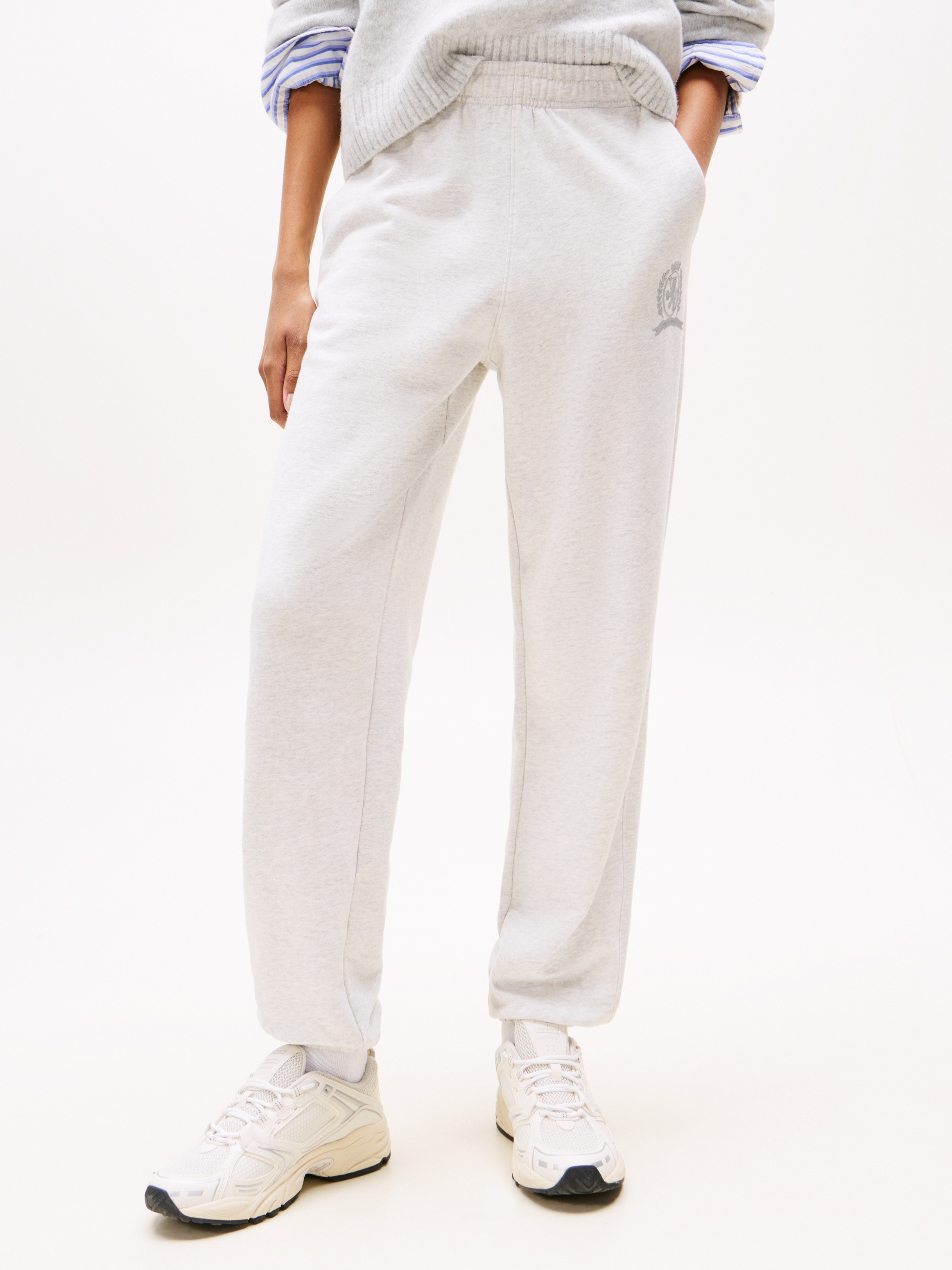 Crest Cotton Sweatpants