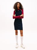 Color Block Sweater Dress