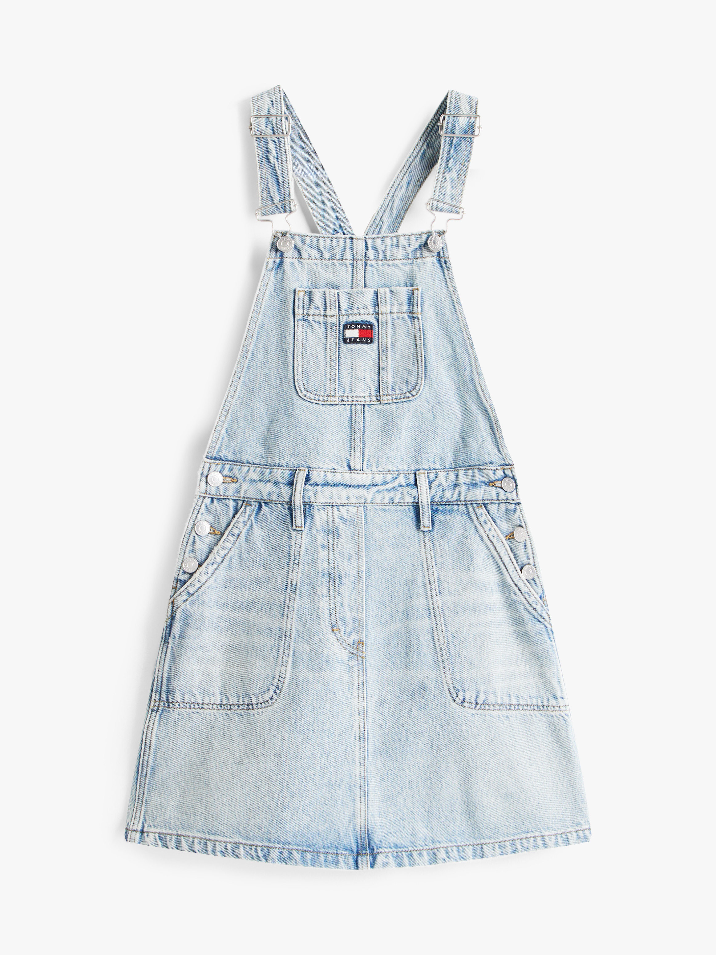 Denim Dungaree Dress | Dresses | Tommy Jeans