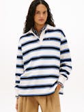 Relaxed Stripe Rugby Shirt