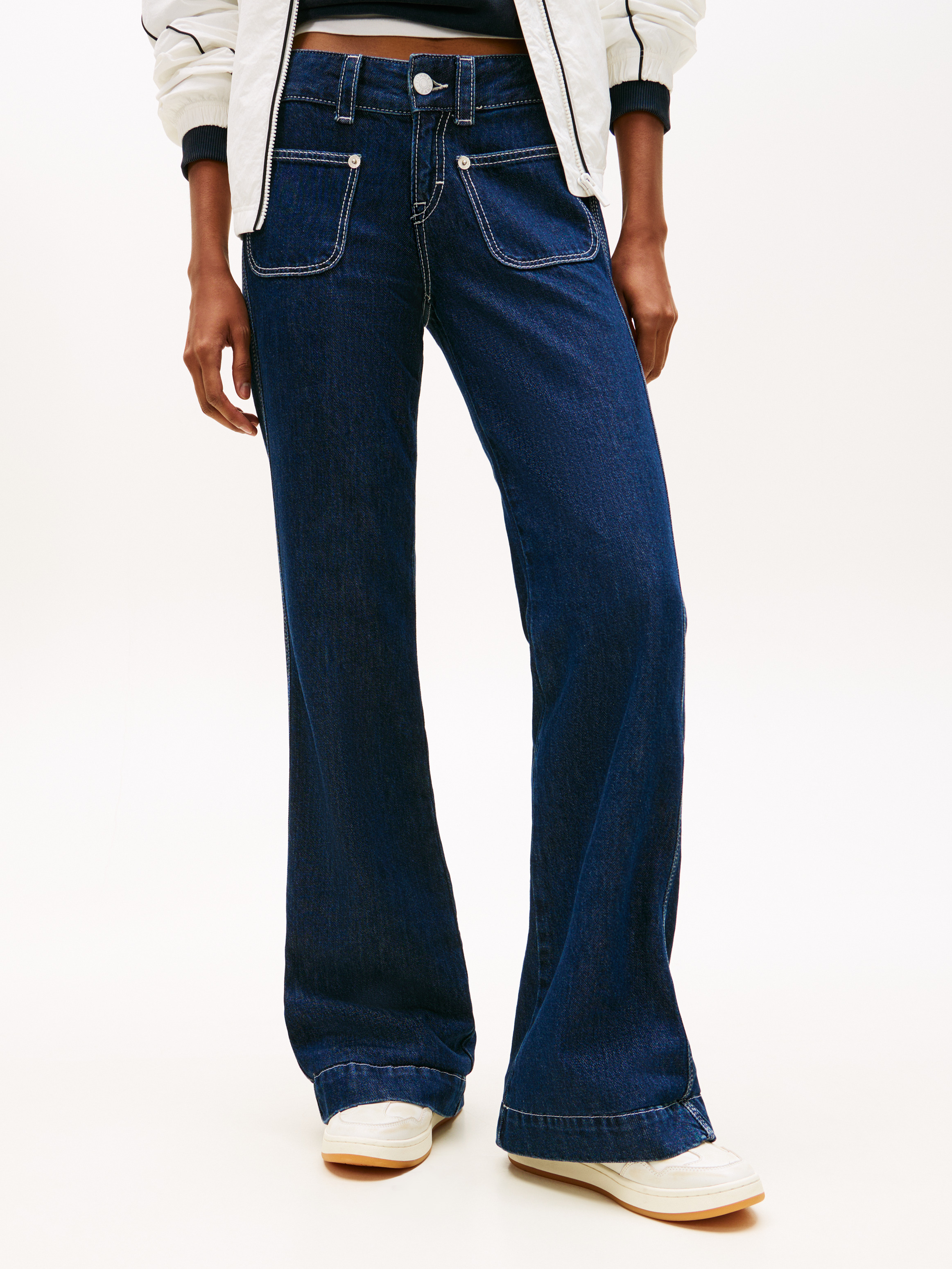 Low Rise Bootcut Sailor Jeans