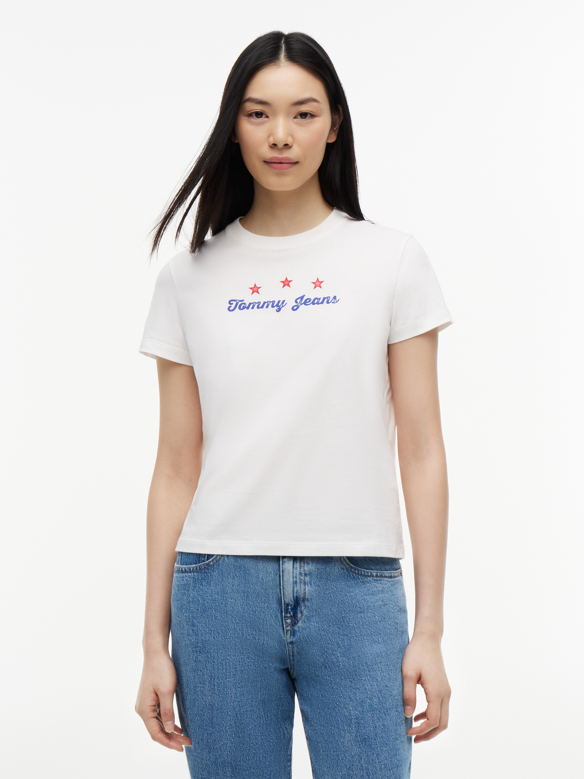 Back Logo Graphic Crew Neck T-Shirt