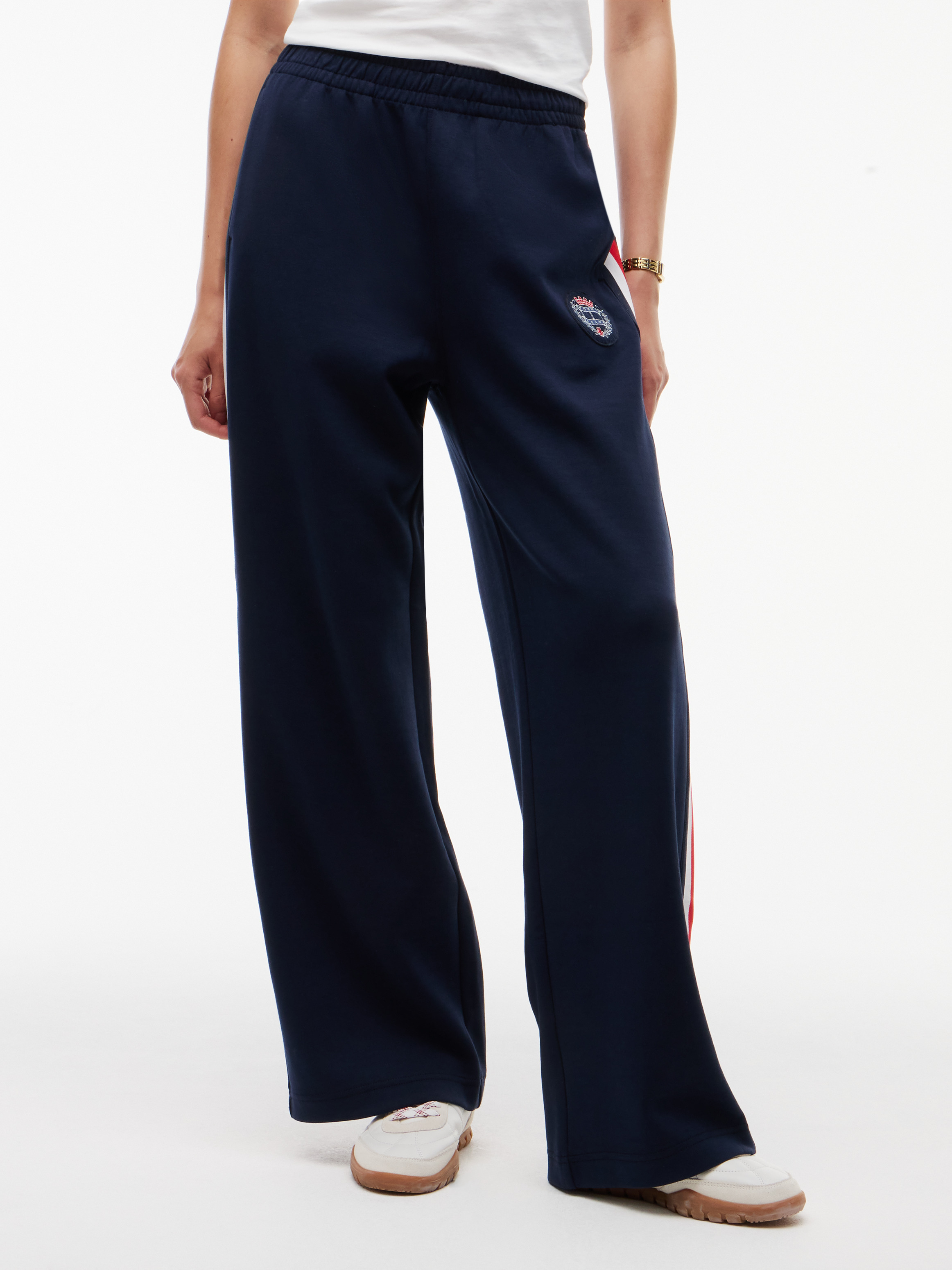 Global Stripe Crest Joggers