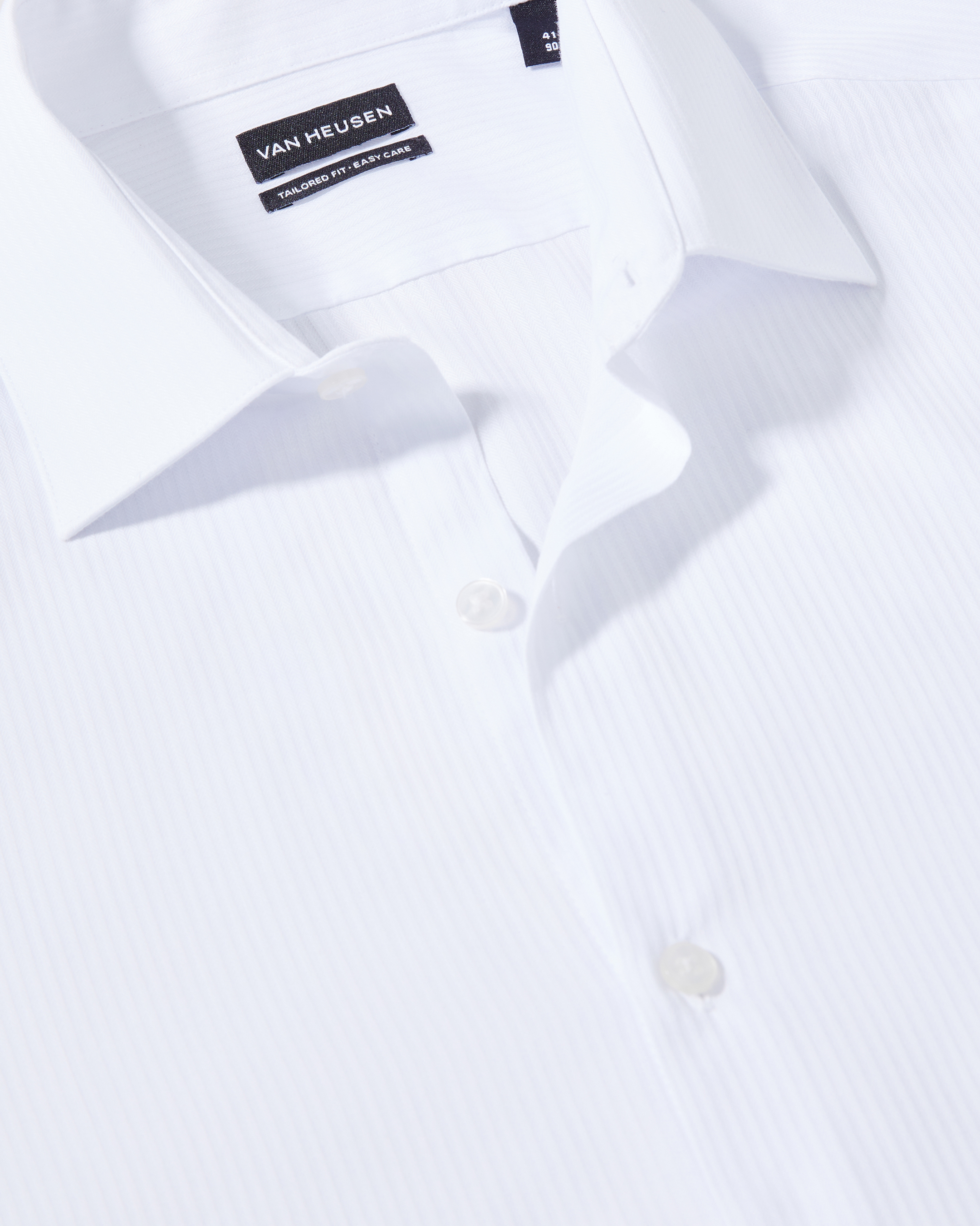 Euro Tailored Shirt Self Stripe | Shirts | Van Heusen