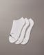 Monogram Logo Cushion 3 Pack No Show Socks