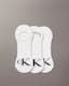 3 Pack Monogram Cushion Liner Socks