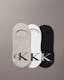 3 Pack Monogram Liner Socks
