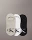 3 Pack Monogram Liner Socks