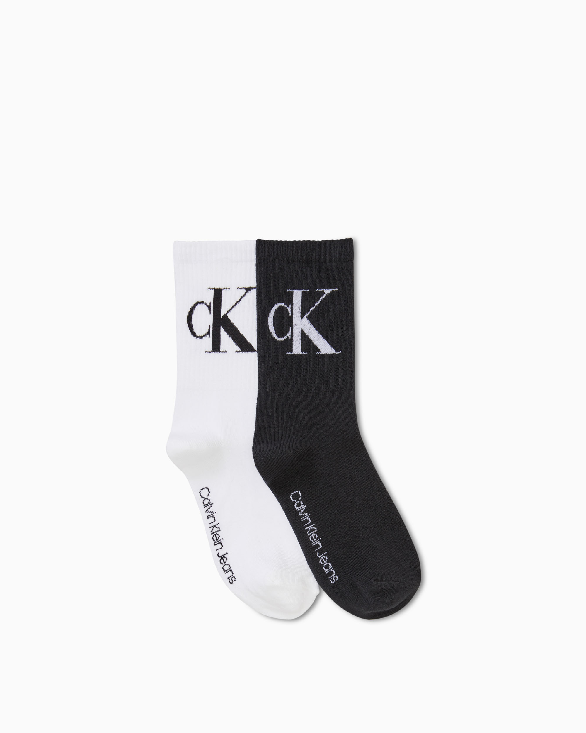 2 Pack Monogram Crew Socks