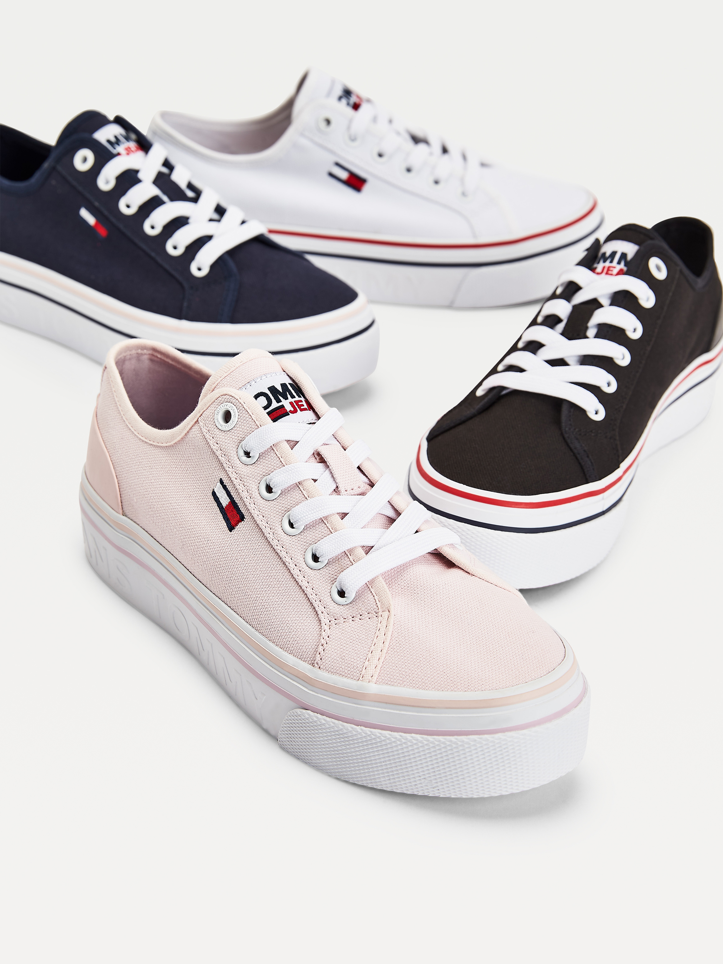 Flat form sneakers online