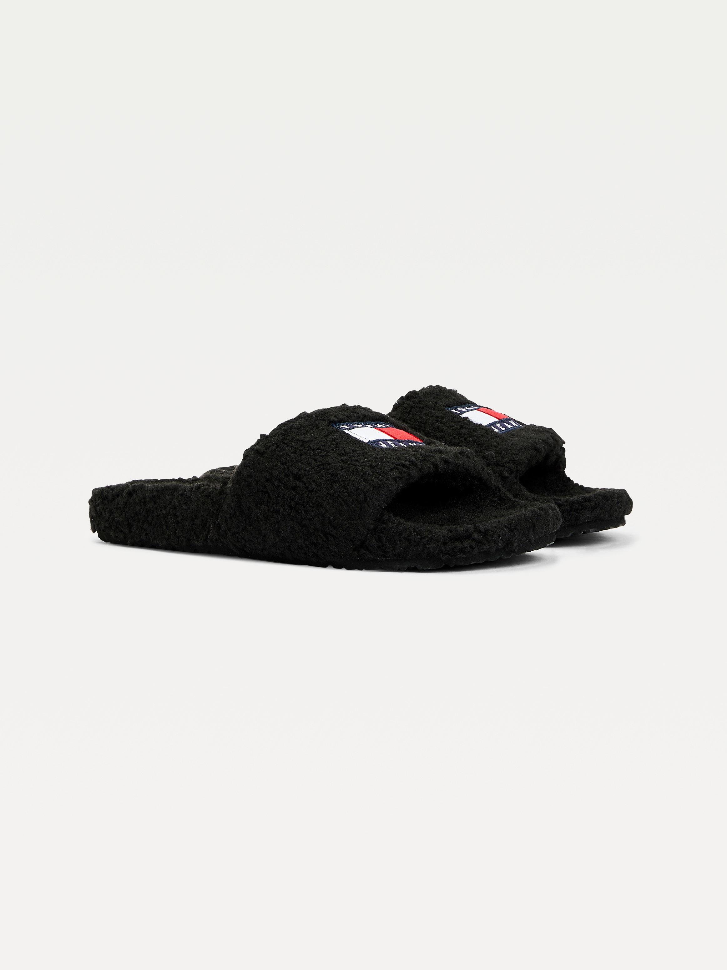 sherpa slide slippers