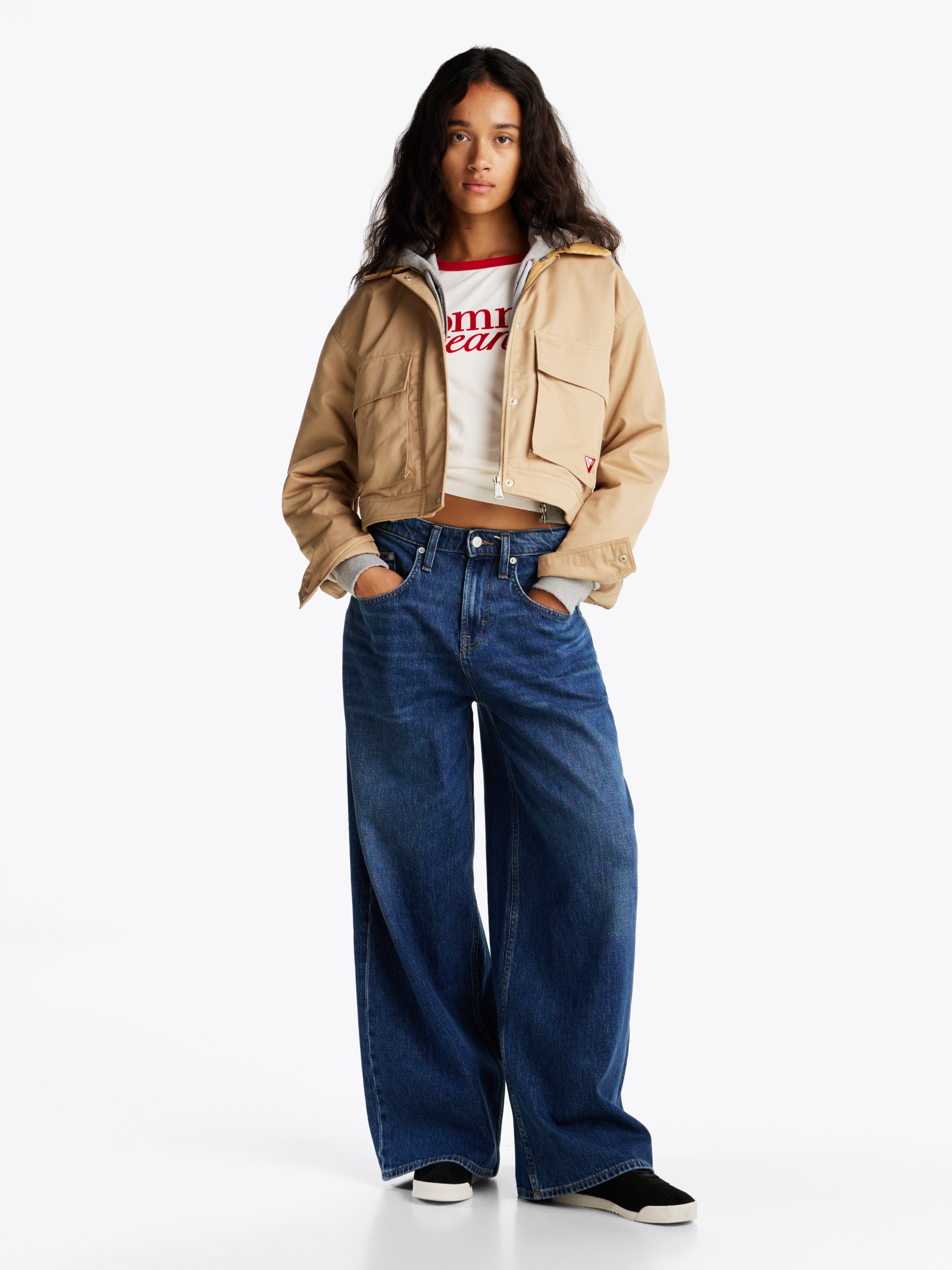 The Greenwich Suede Flatform Trainers | Sneakers | Tommy Jeans