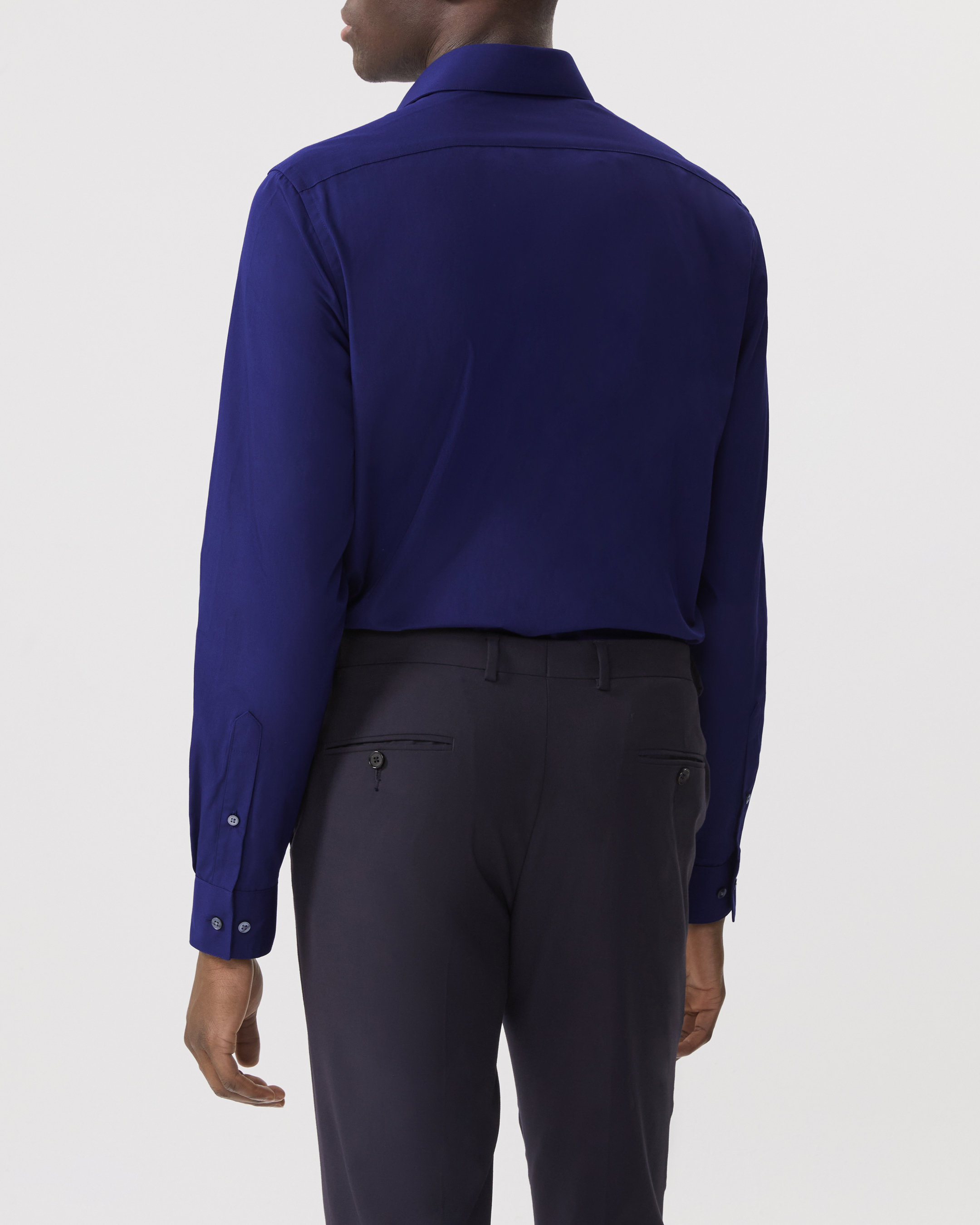 Euro Tailored Shirt Solid Poplin | Shirts | Van Heusen