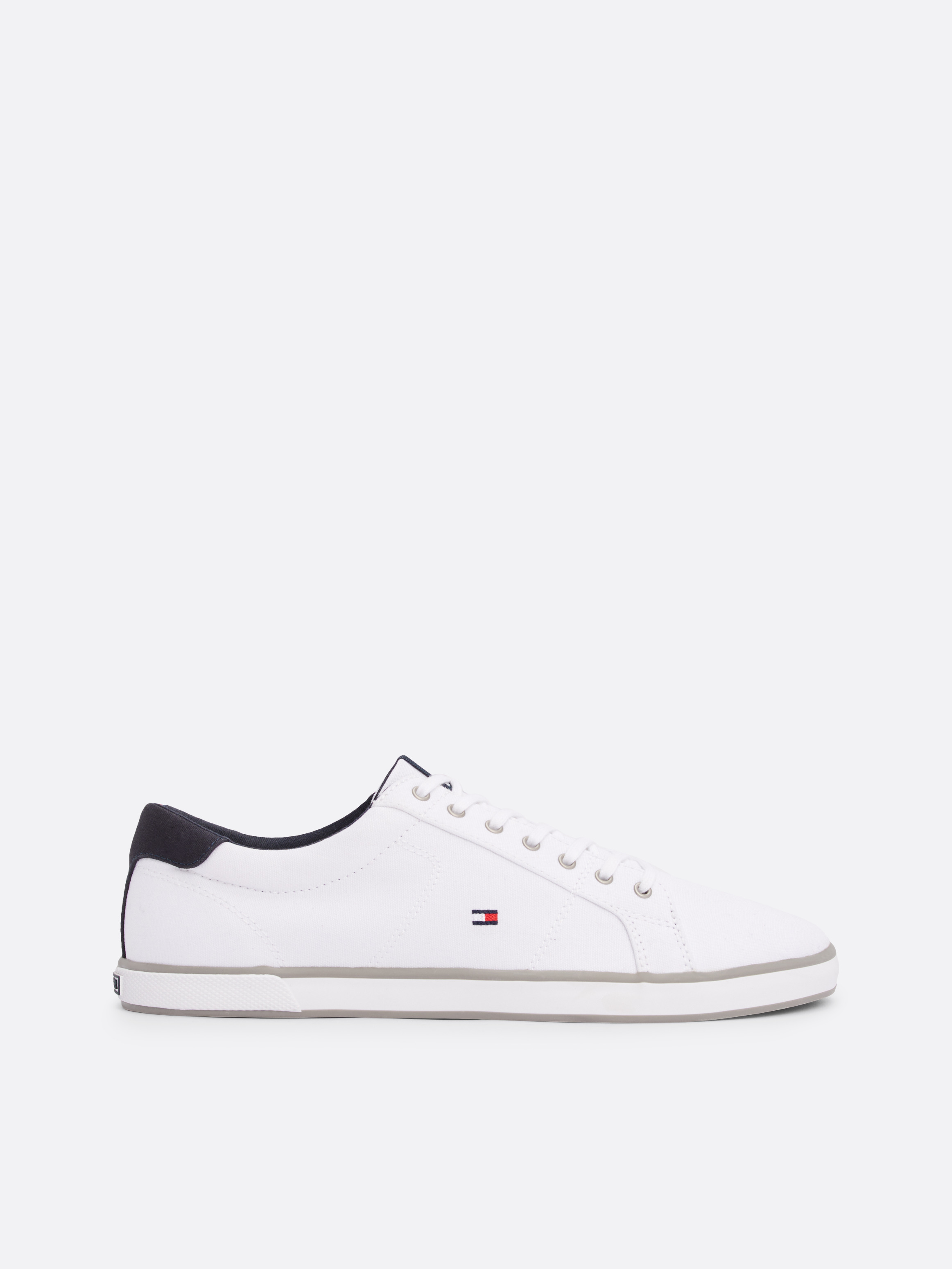 Canvas Lace Up Trainers