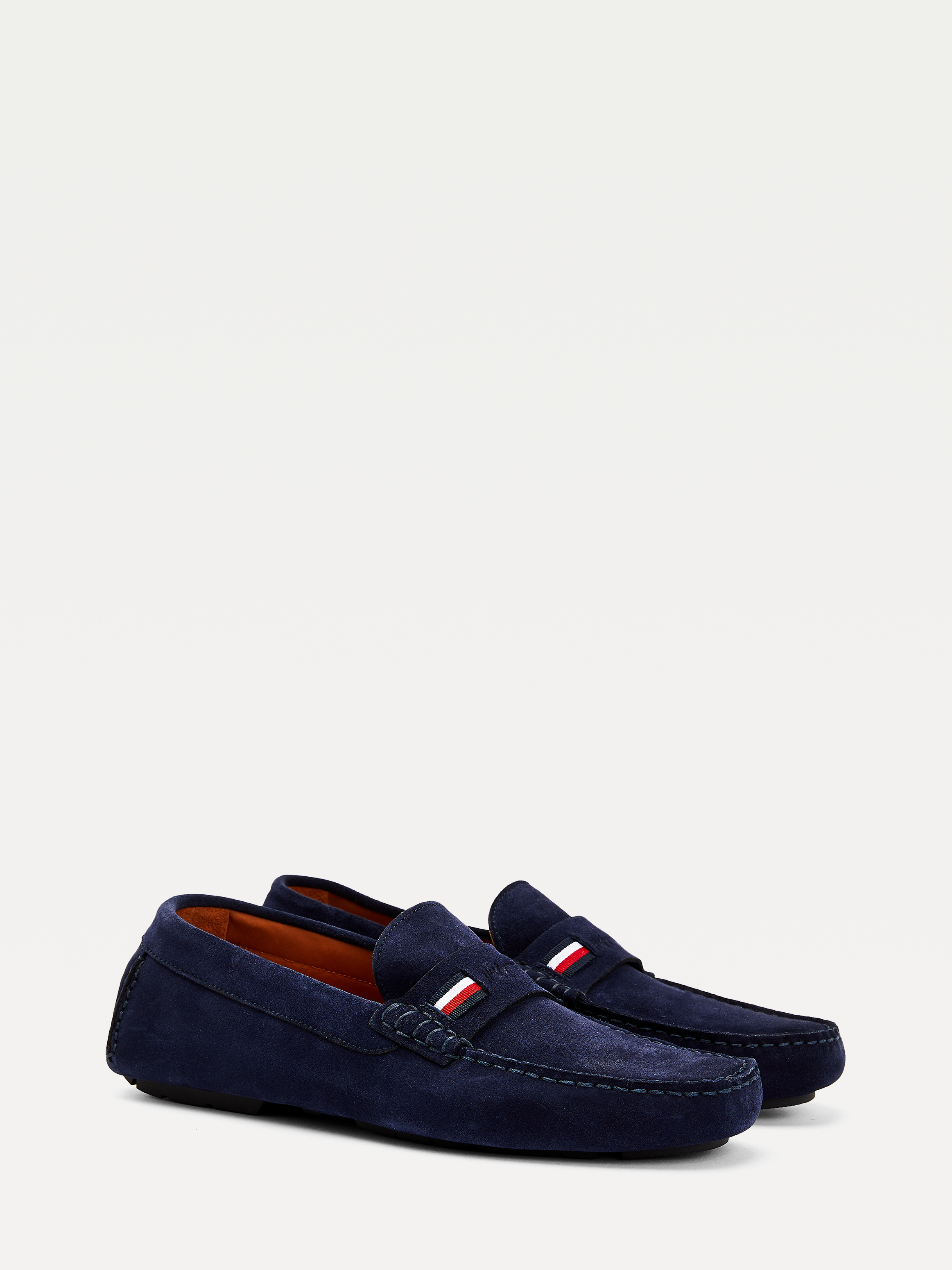 tommy hilfiger suede driving shoes