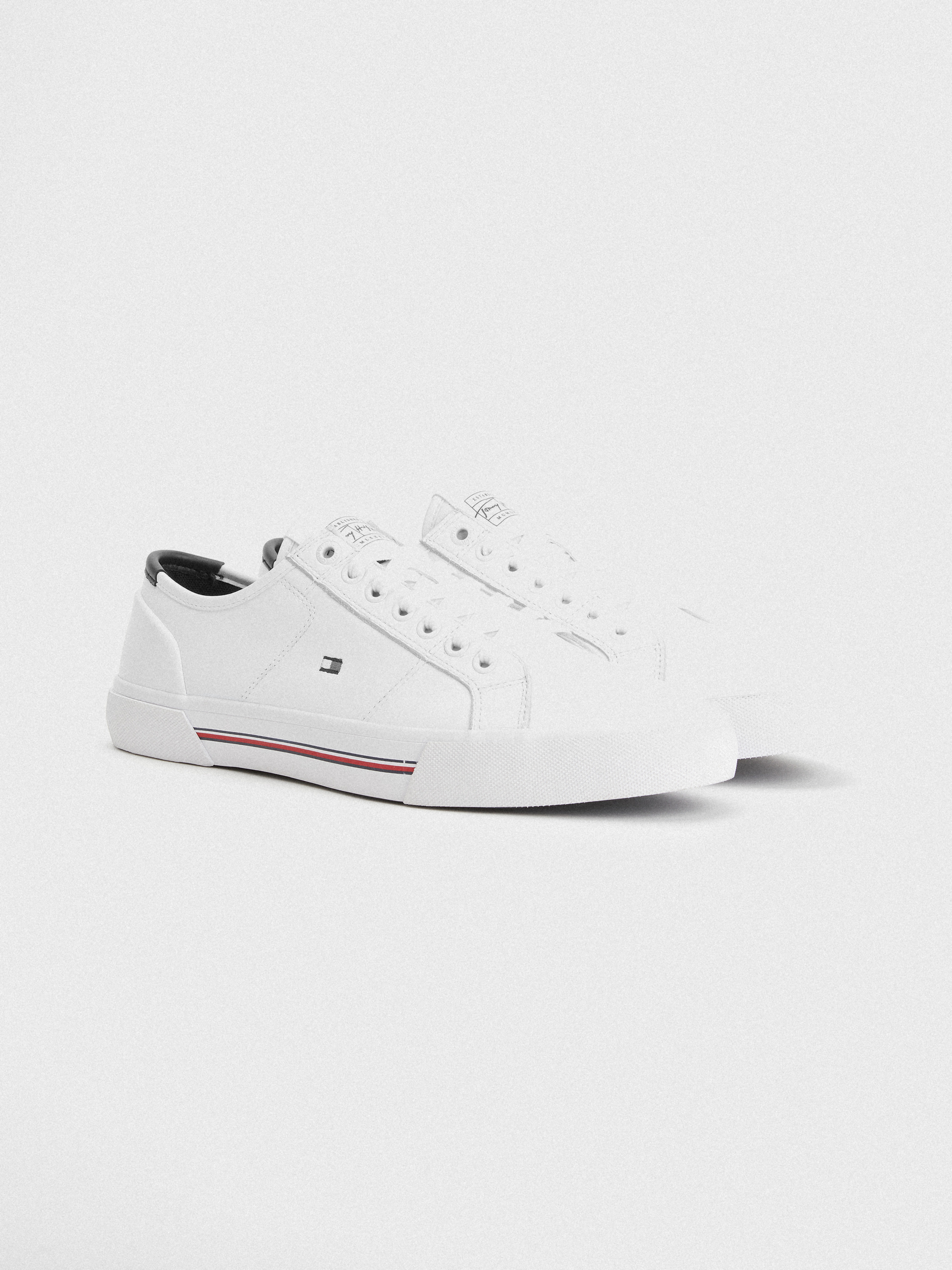 tommy hilfiger all white shoes