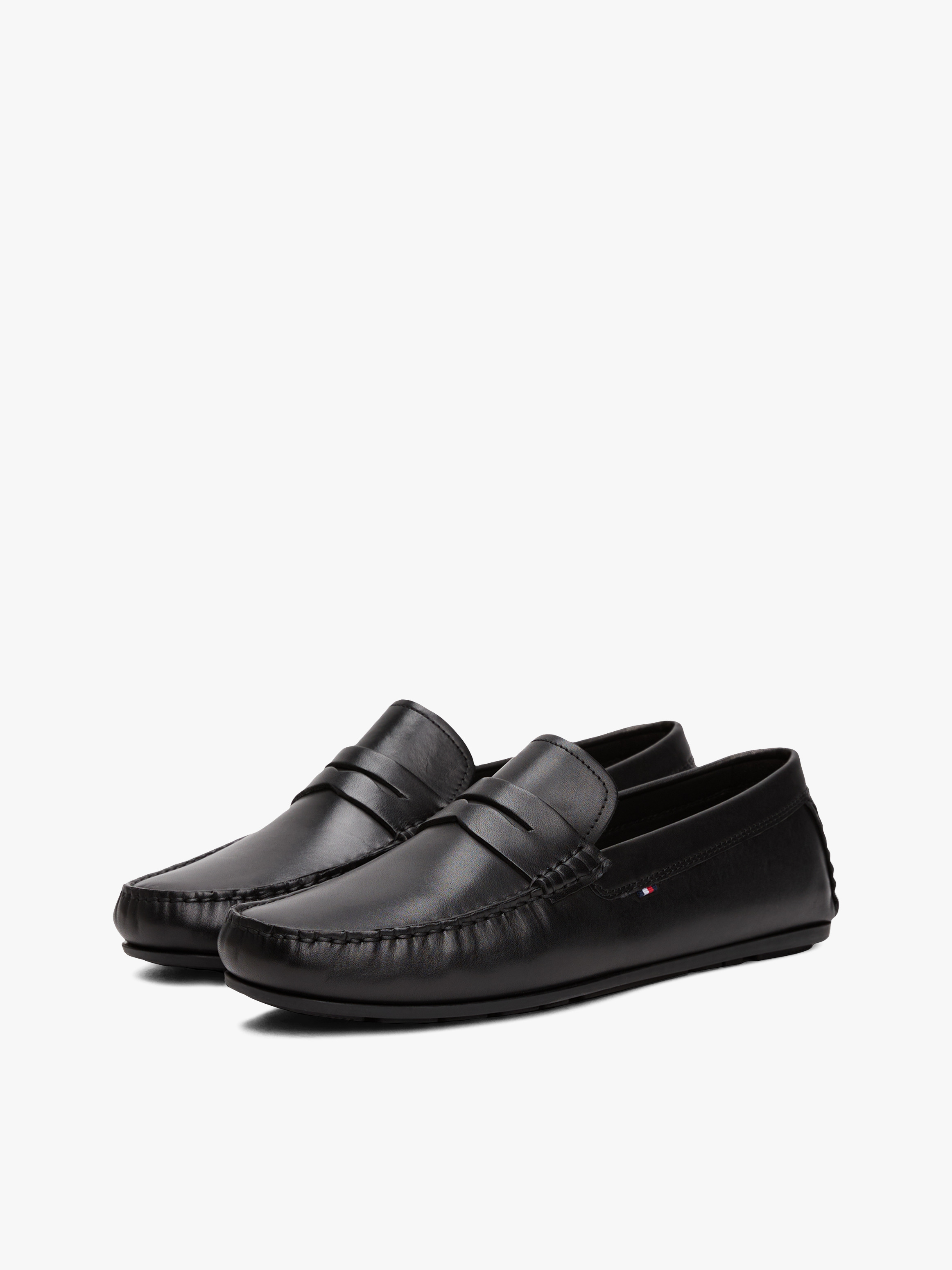 Signature Leather Slip-On Loafers | Casual Shoes | Tommy  display picture 1