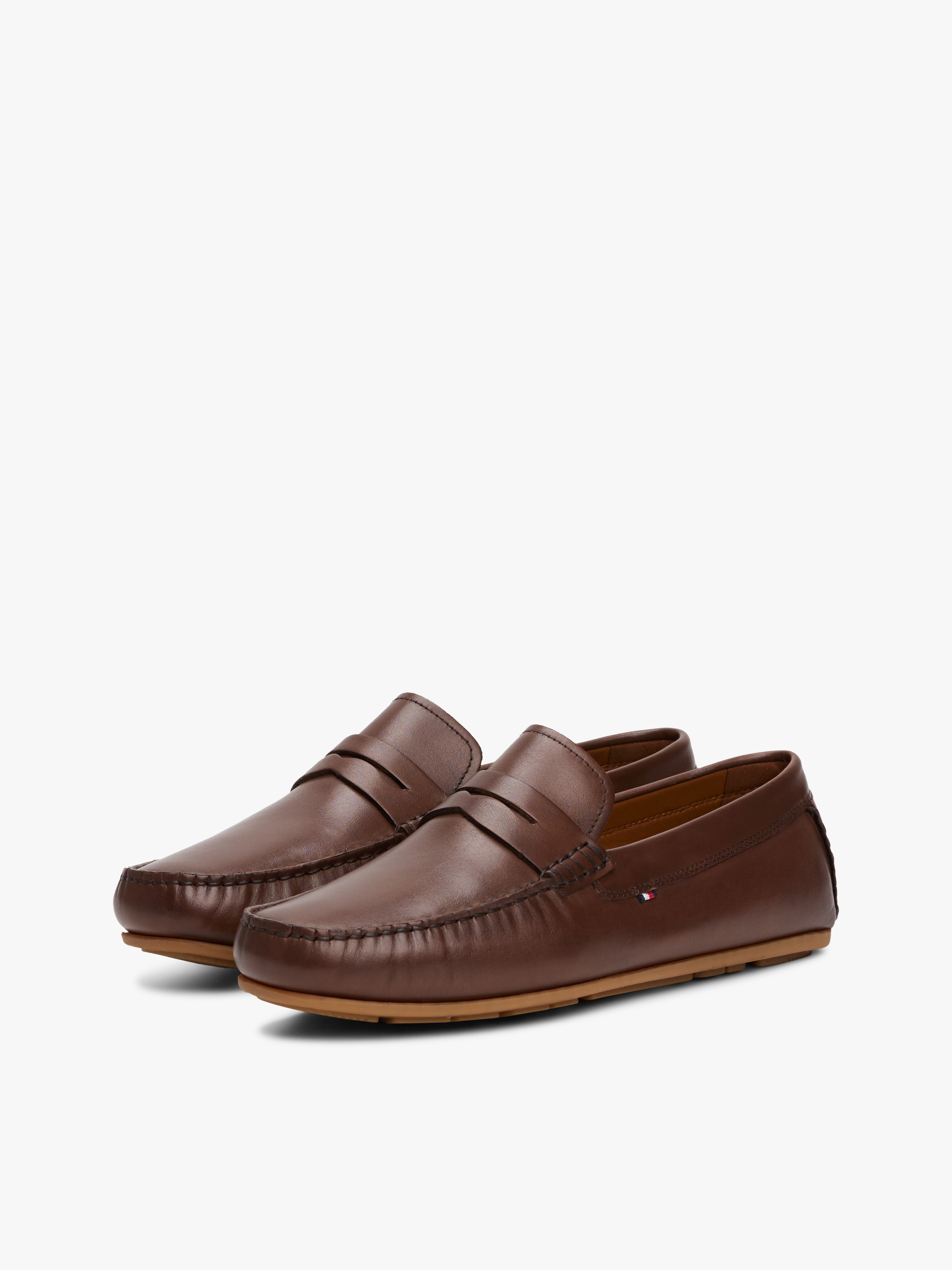 Signature Leather Slip-On Loafers | Casual Shoes | Tommy  display picture 1