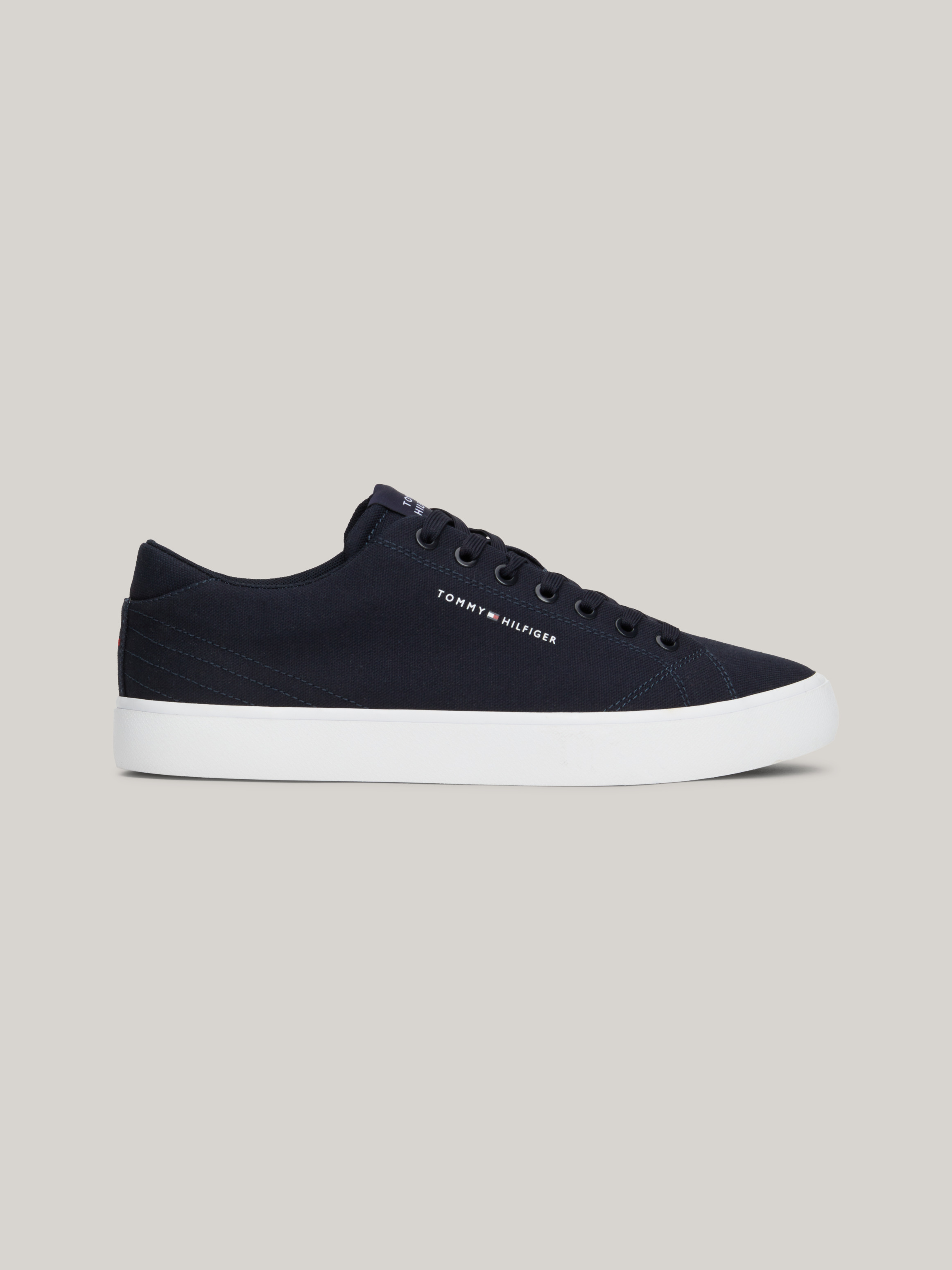 Essential Canvas Lace Up Trainers